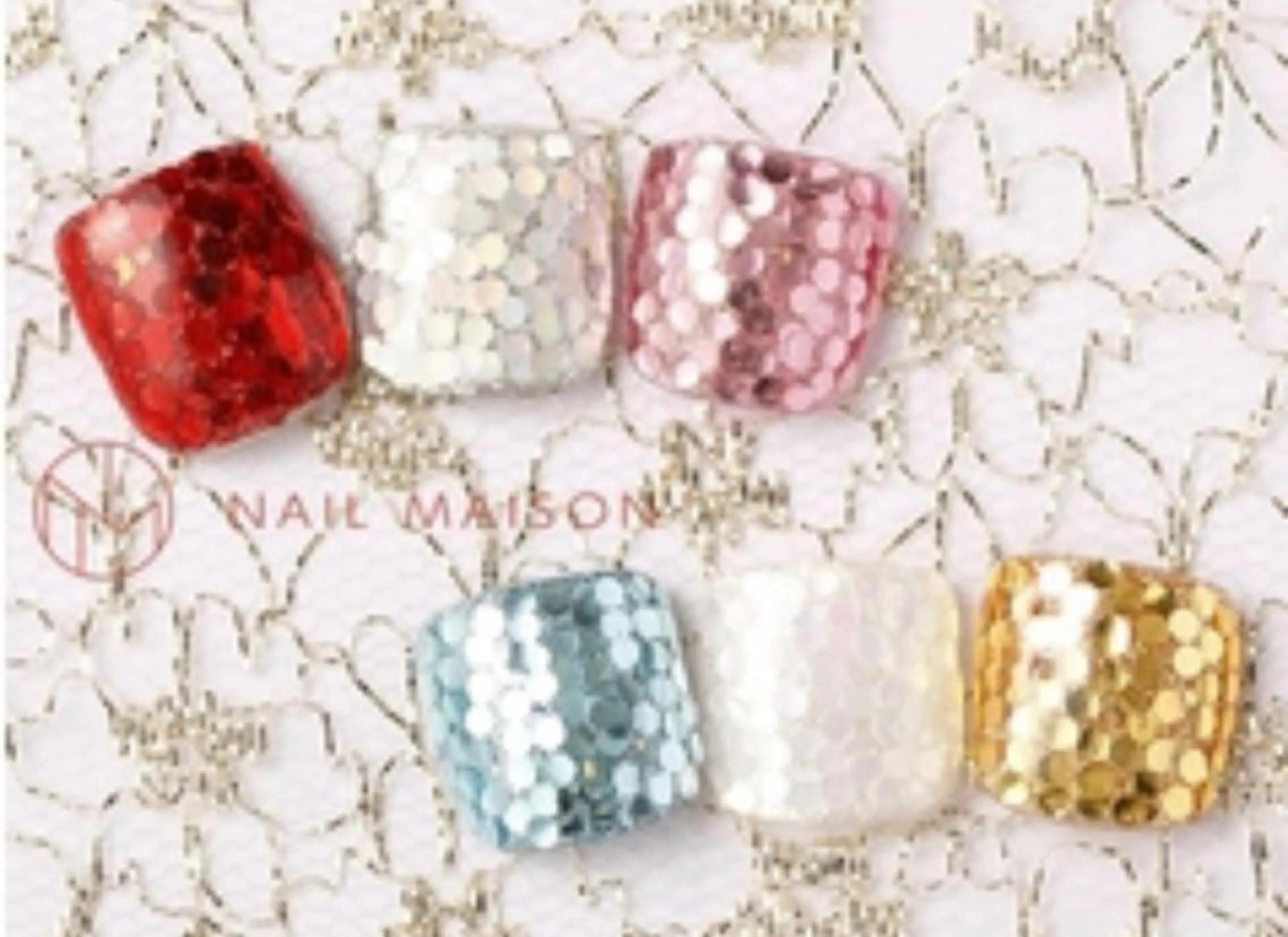 ネイル ラメ(グリッター) ミラーネイル T RIRIKAのネイルデザイン