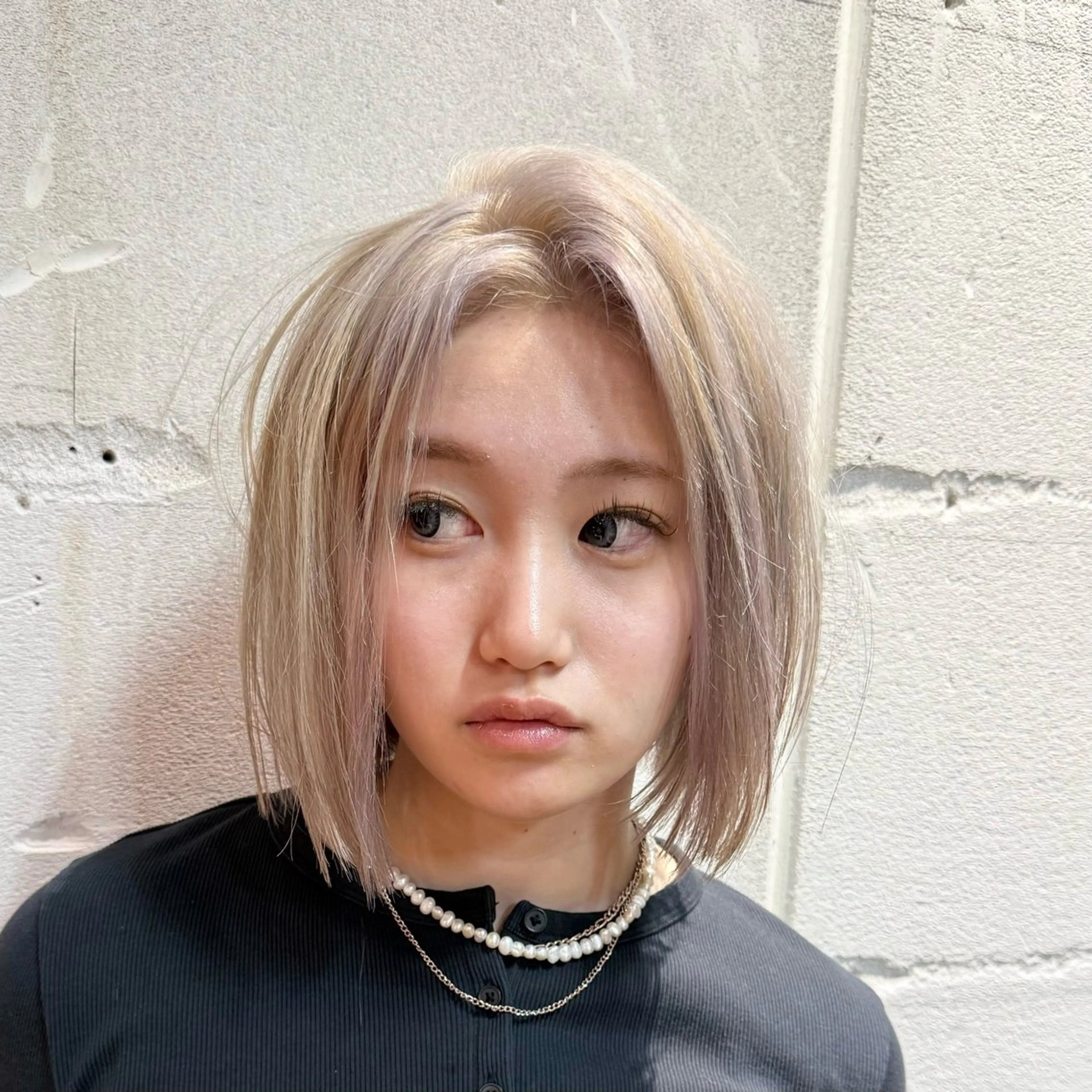 ミディアム カラー カット ヘアカラー トリートメント 高橋 充輝のヘアスタイル