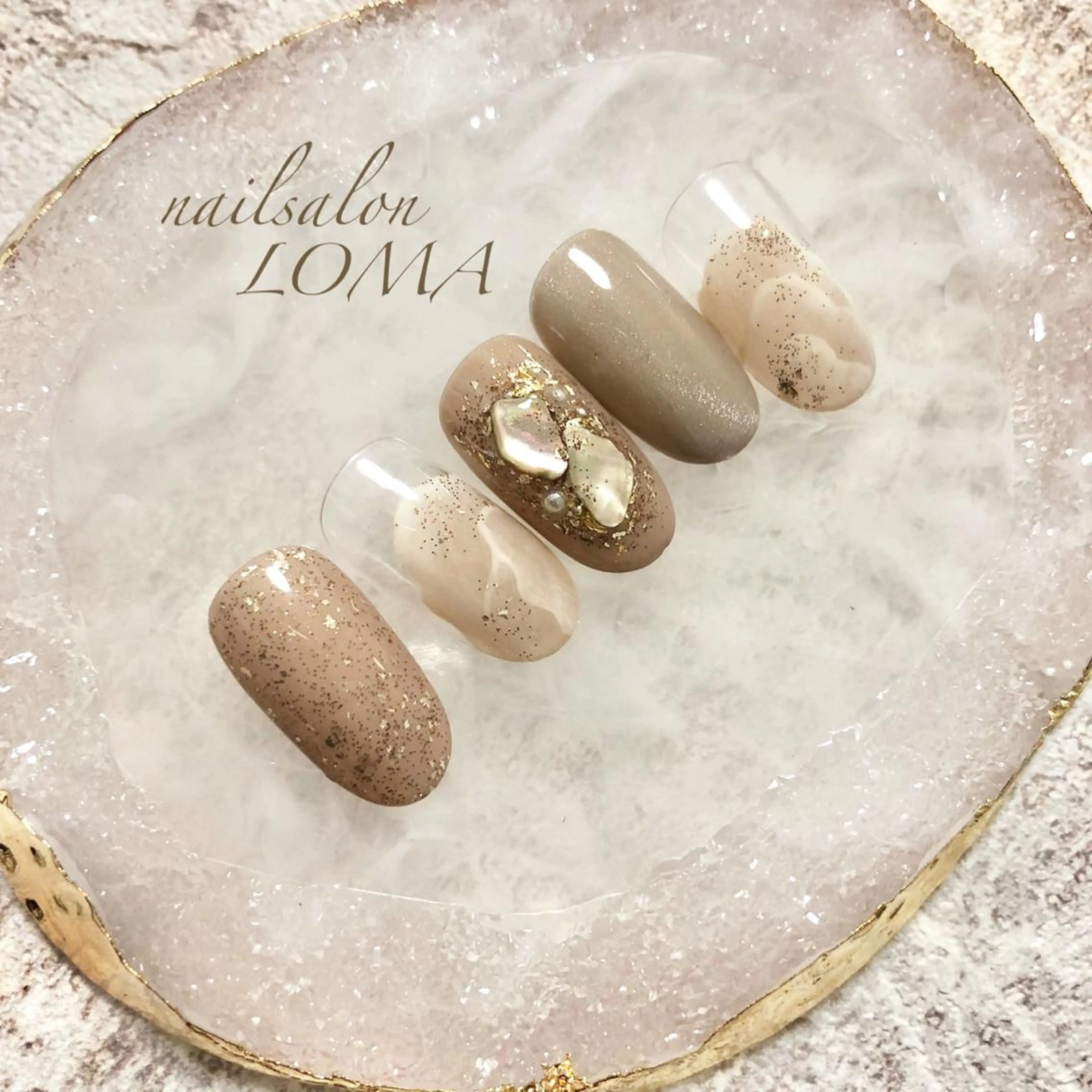 ネイル ニュアンスネイル m-nail 🌙minamiのネイルデザイン