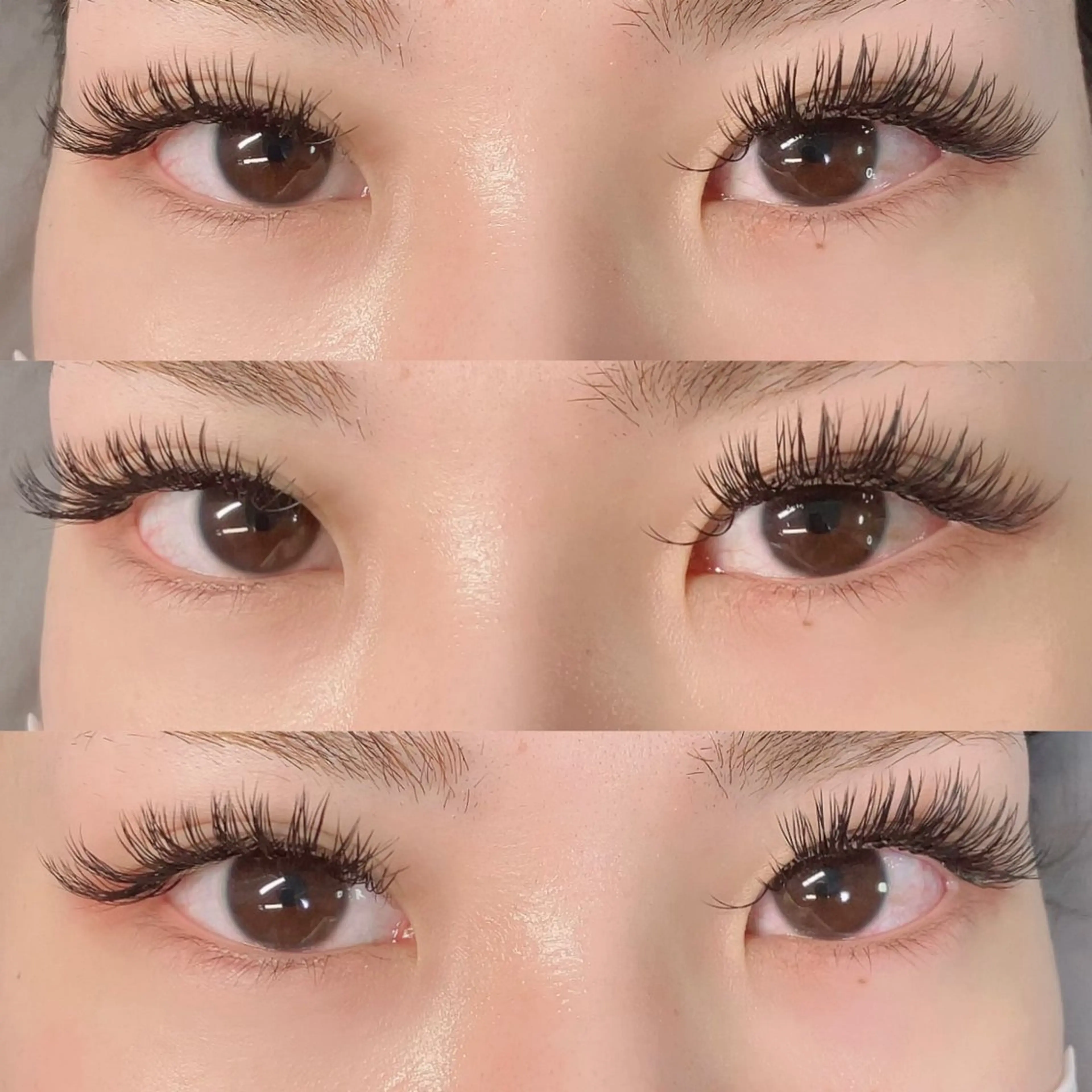 マツエク・マツパ 付け放題 バインドロック linda lashesのマツエク・マツパデザイン