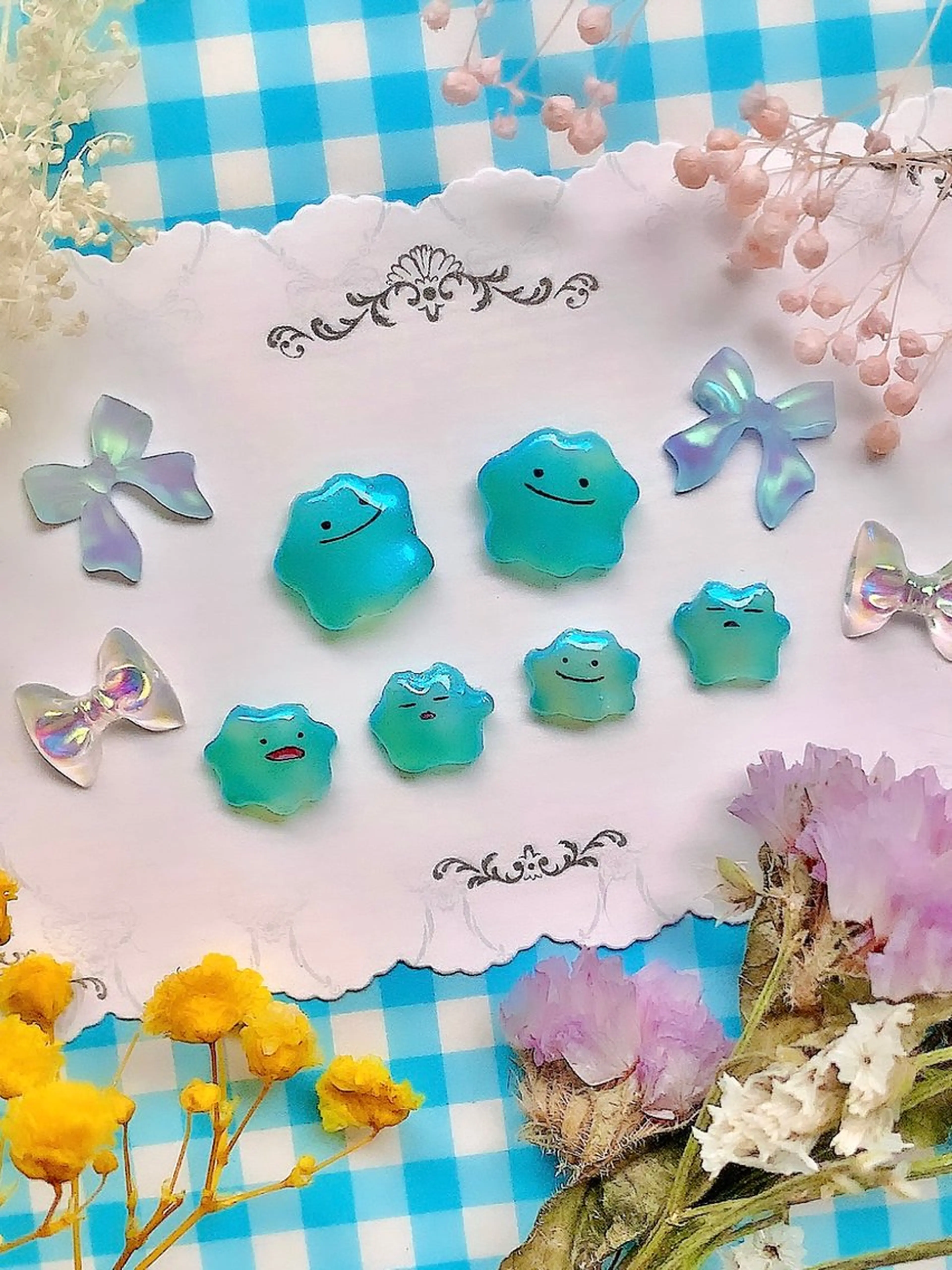 ネイル アートネイル ぷっくりネイル シェアサロンLei.g(レイジー)所属・3Dアートネイル💗 都築レナのネイルデザイン