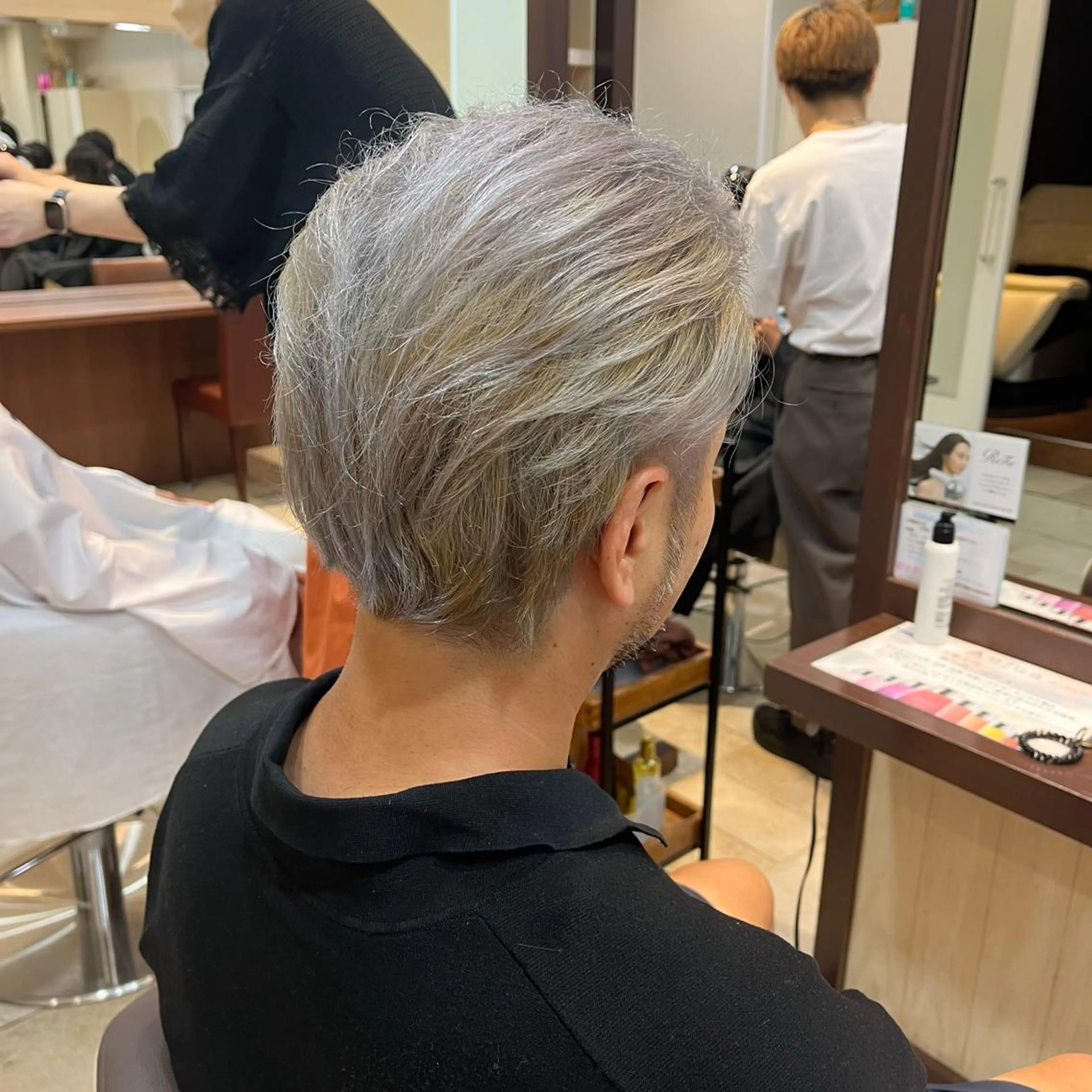 カラー メンズ 大人透明感艶カラー 寺田稜のヘアスタイル