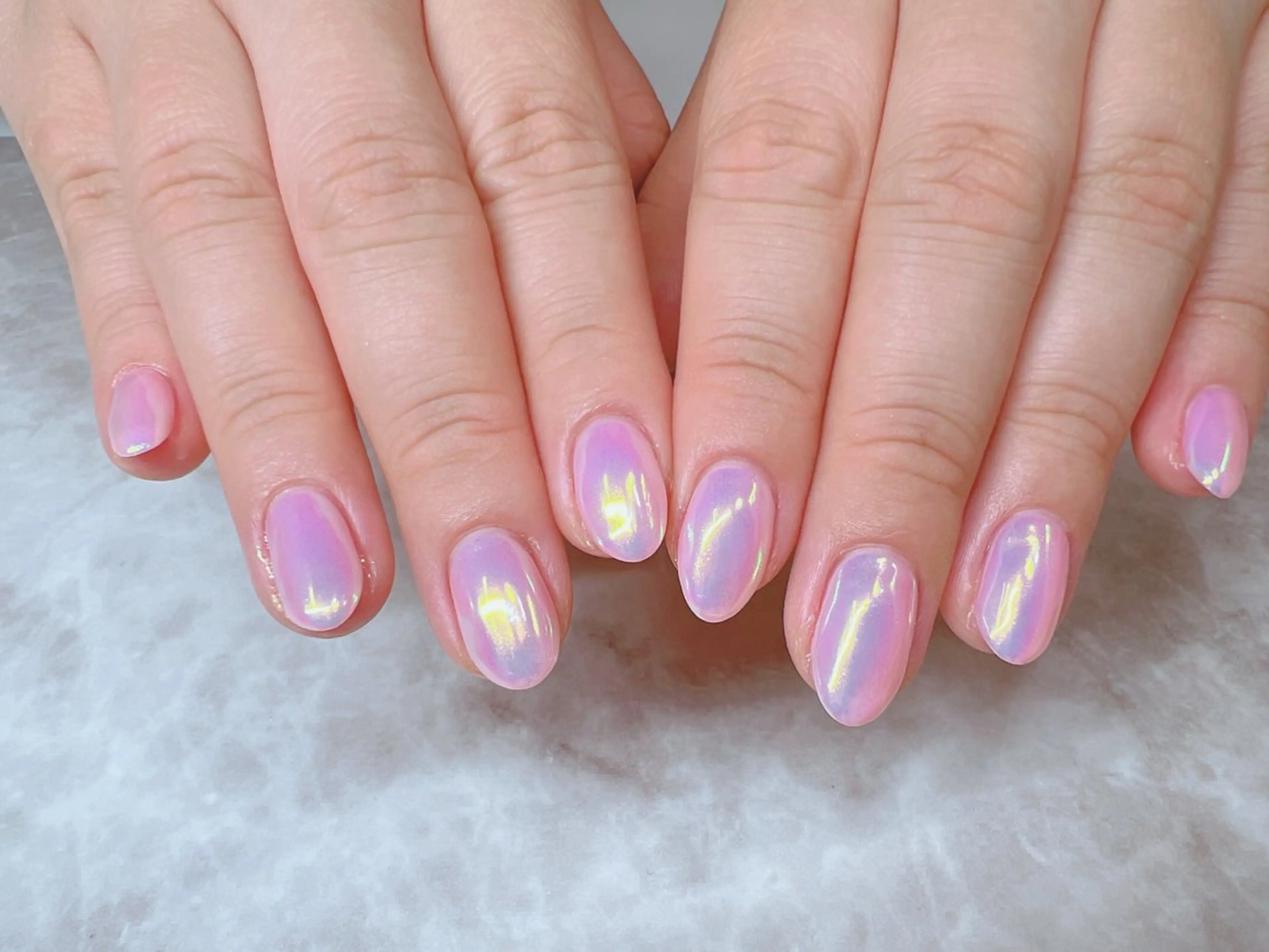 オフあり¦トレンドワンカラー💫ワンカラー+ミラー・オーロラ加工⟡.*の写真