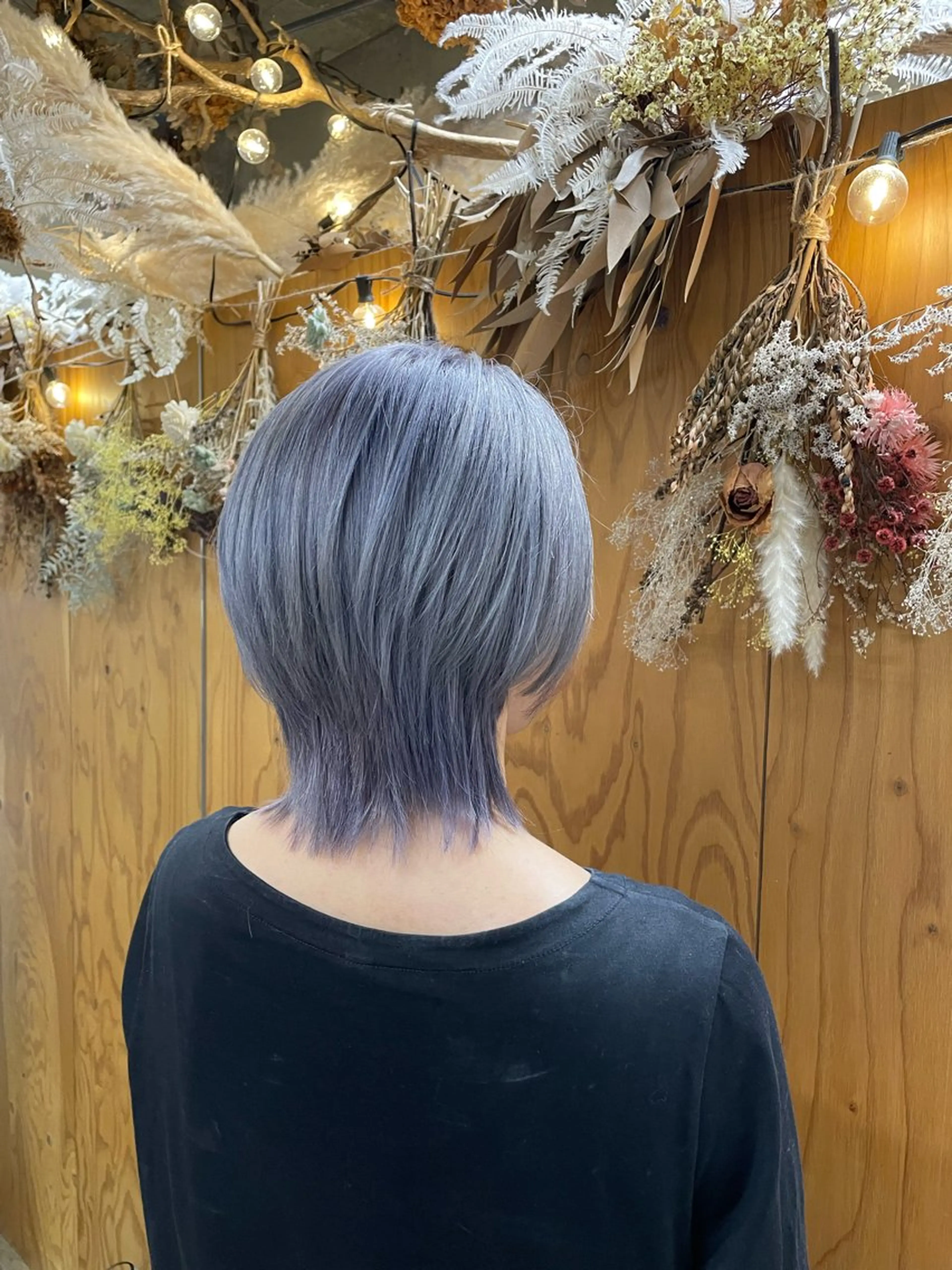 ショート ︎🤎デザインカラー kayanoのヘアスタイル