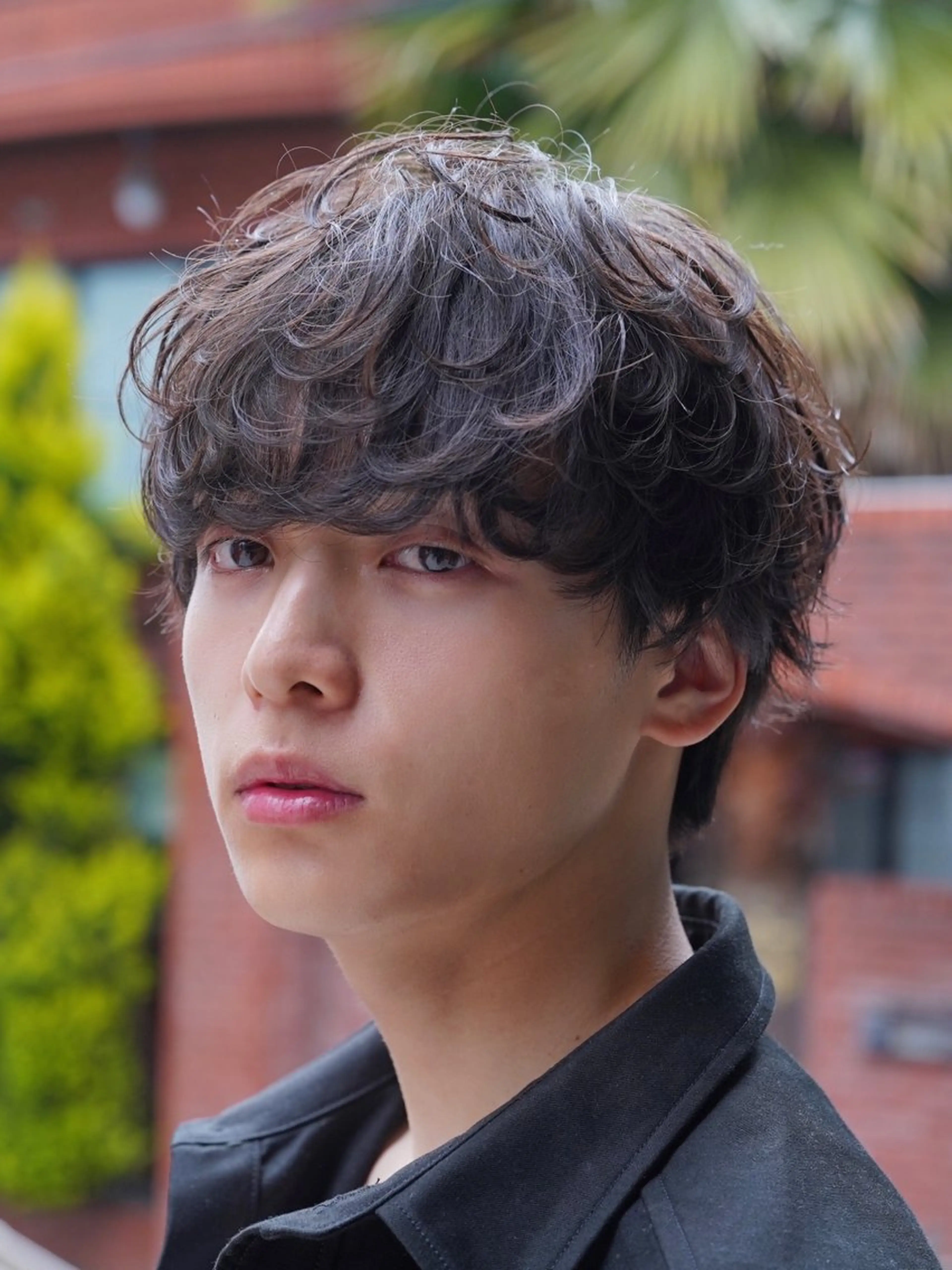 パーマ メンズ fifth 安次富　泰雅のヘアスタイル