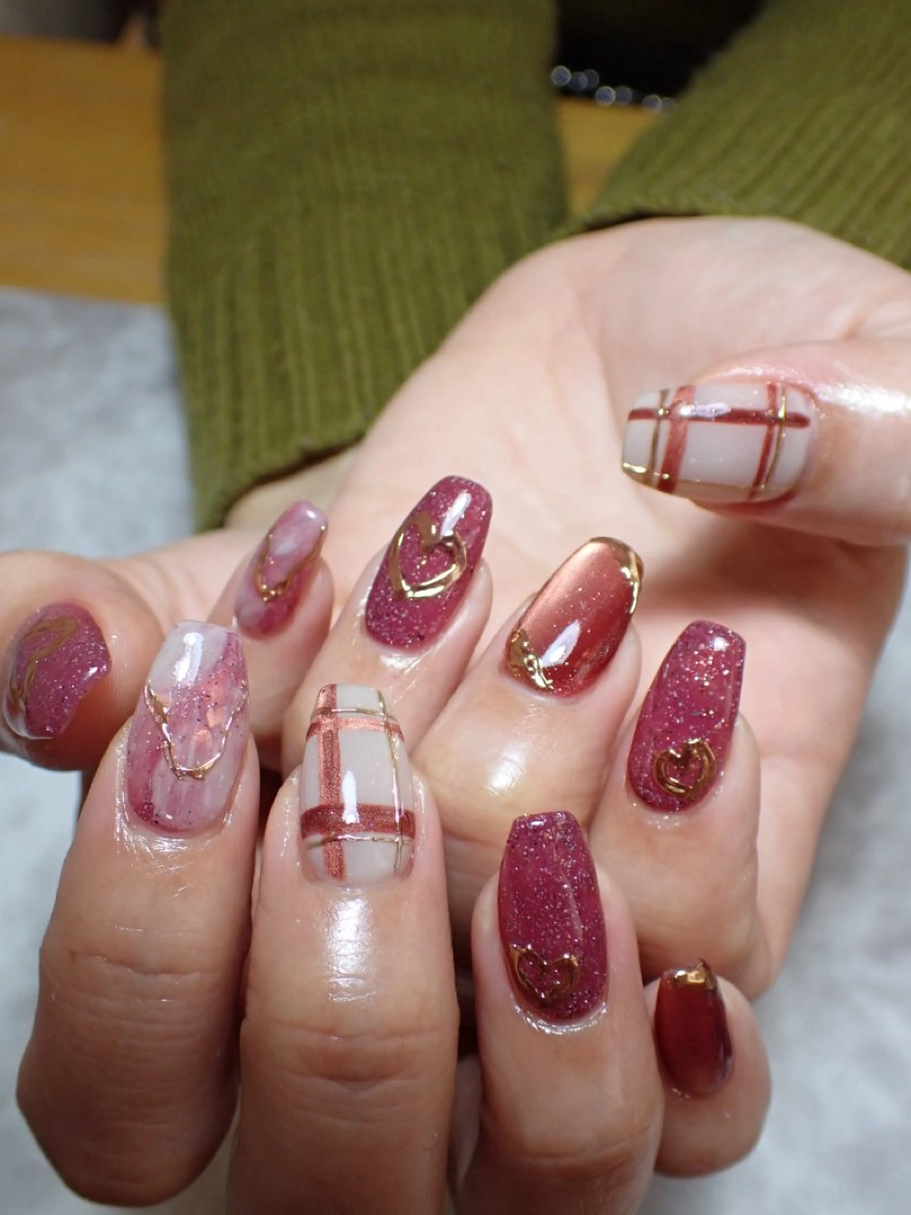 ネイル ハンドネイル Nailsalon C.U.Eのネイルデザイン