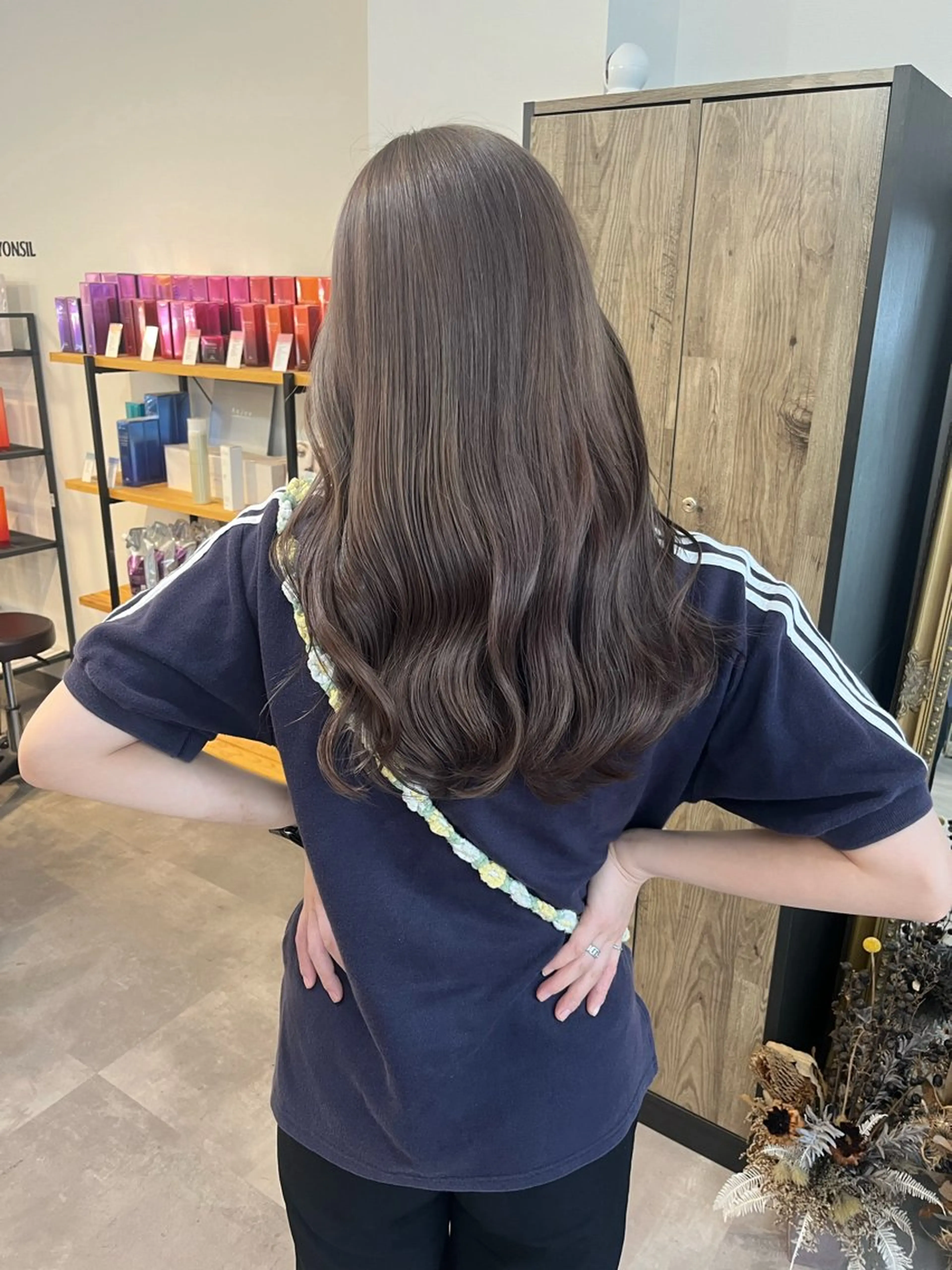 ロング ヘアカラー トリートメント 当日予約◎ risaのヘアスタイル