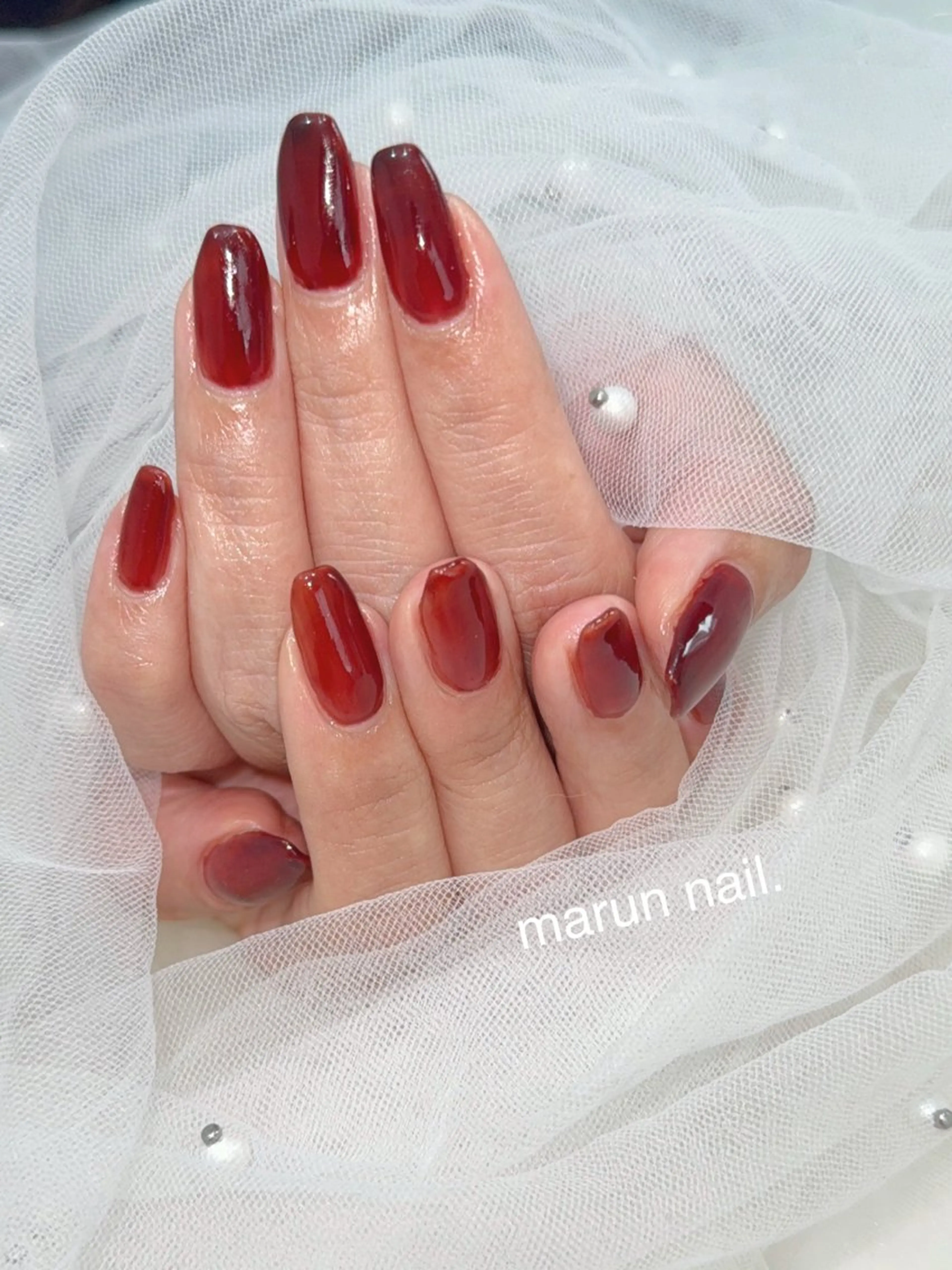 ネイル ハンドネイル marun._ megumi.のネイルデザイン