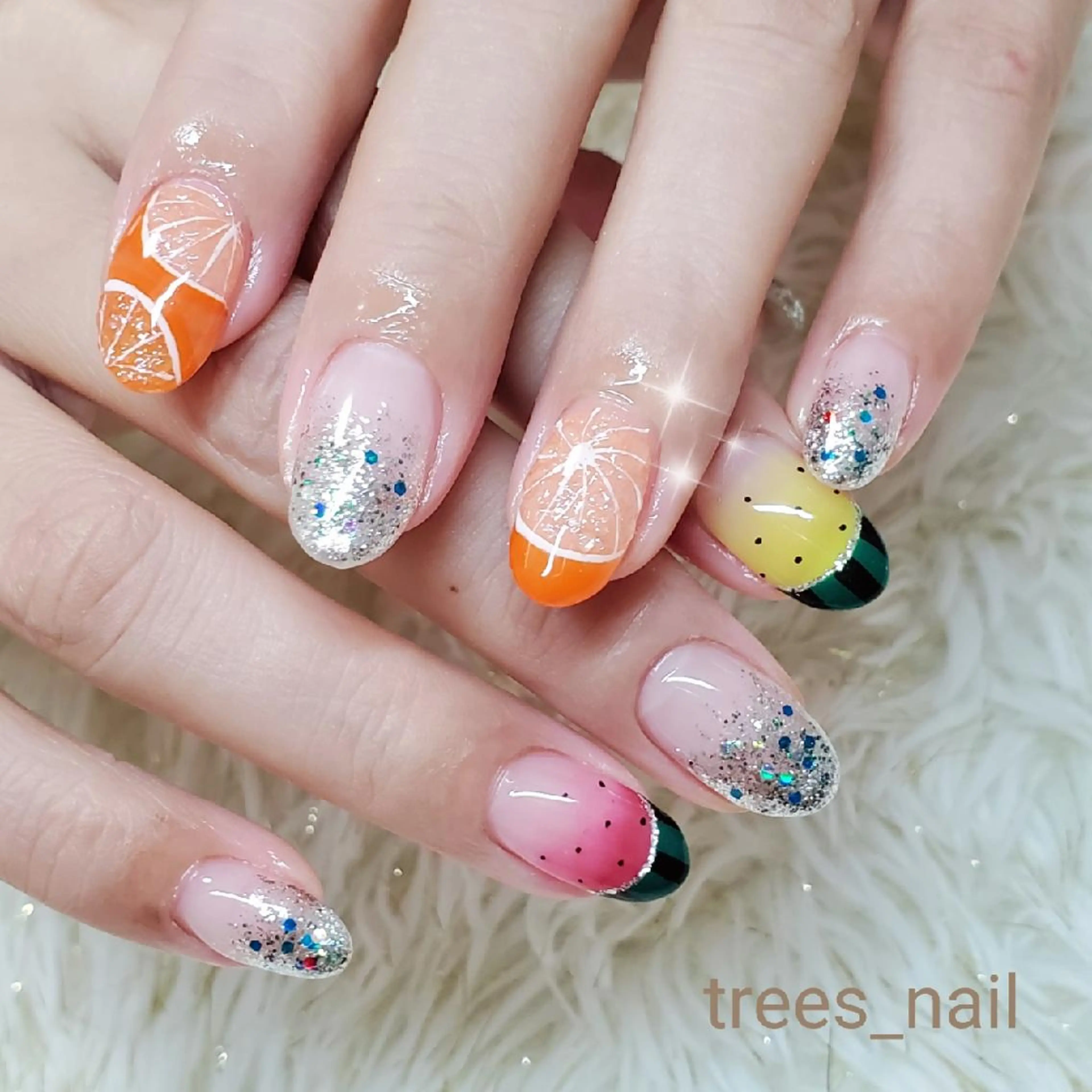ネイル trees_ nailのネイルデザイン