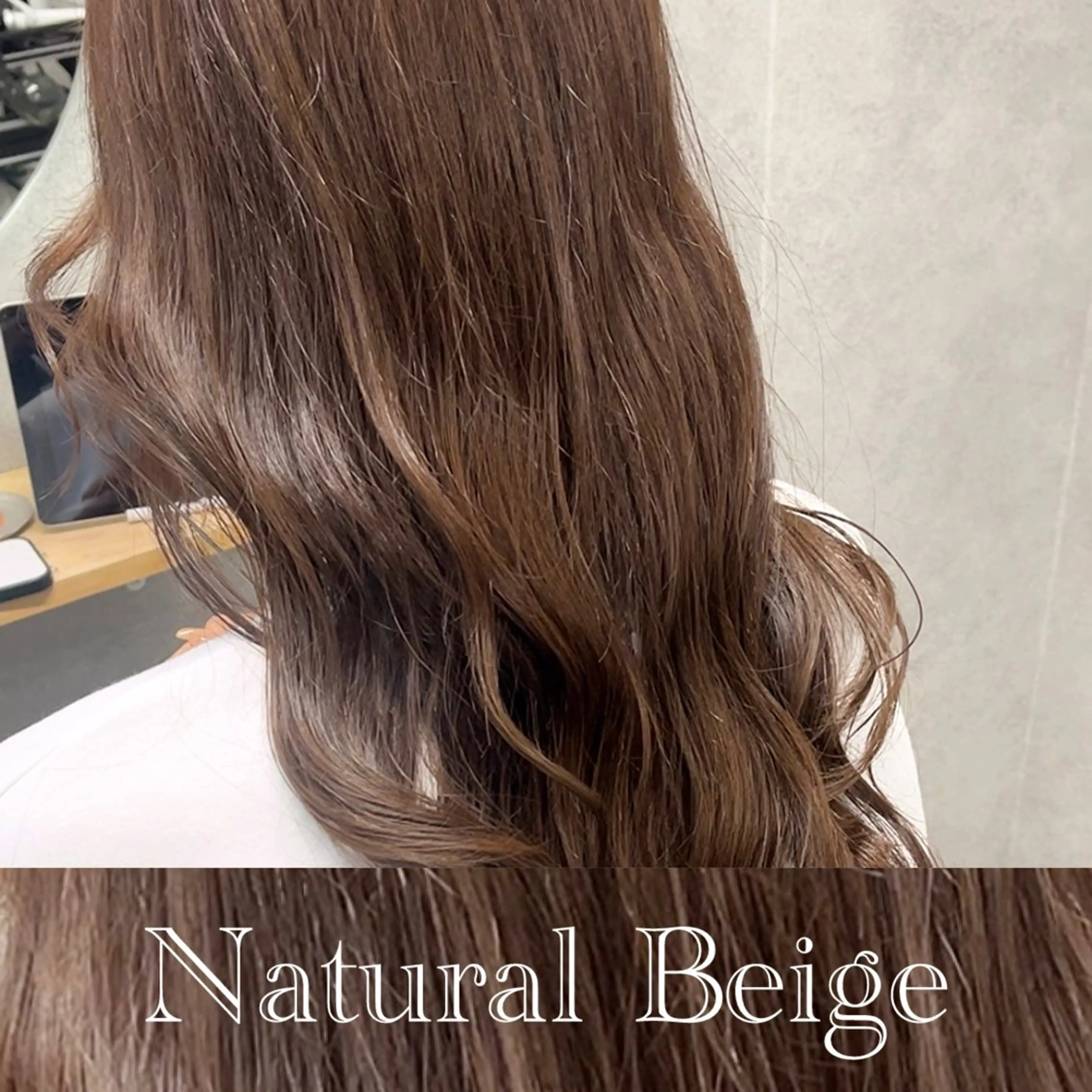 セミロング カット ヘアカラー トリートメント 透明感カラー/レイヤ ー/顔まわり/辻部のヘアスタイル