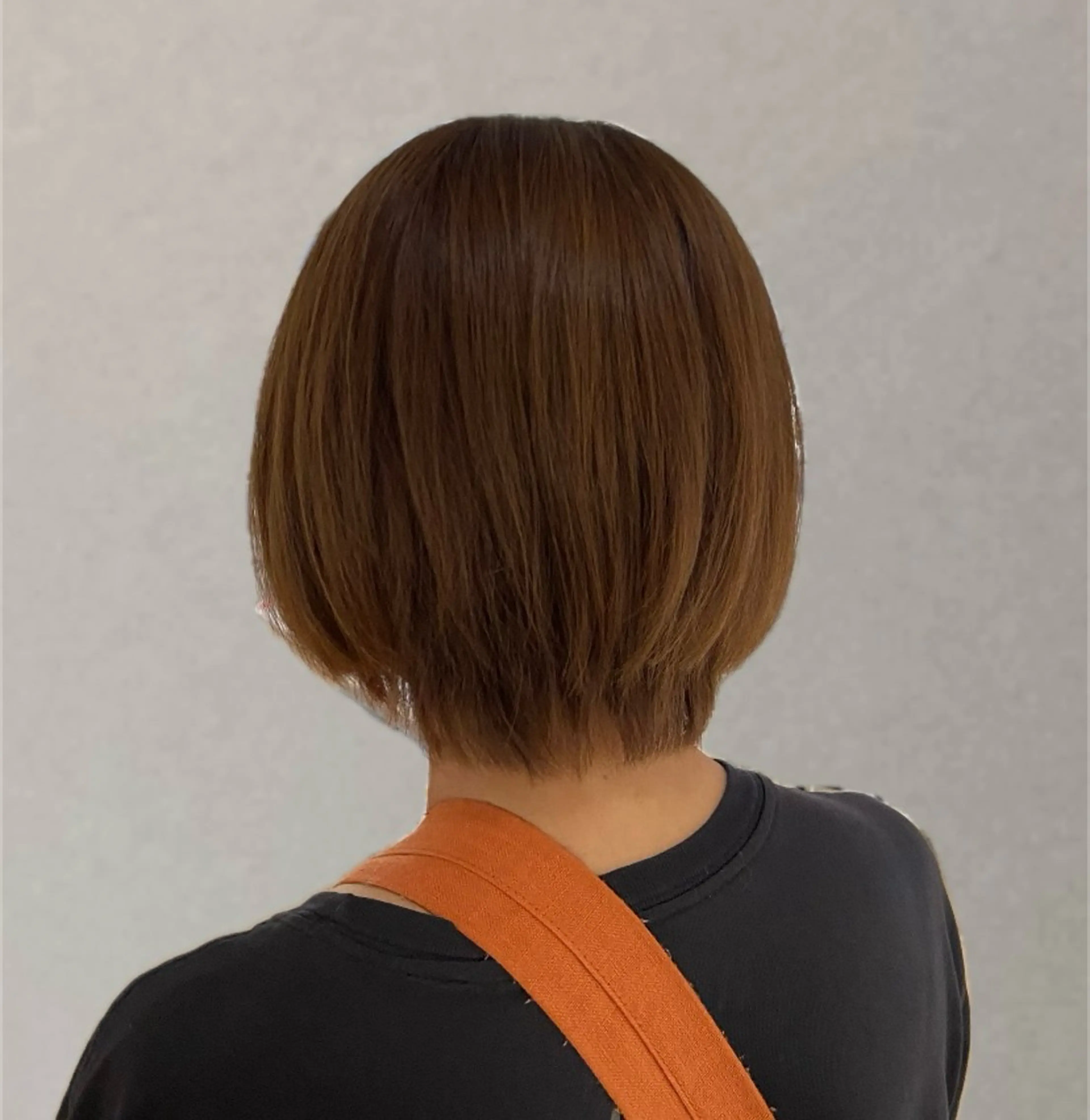 ショート ショートヘア 縮毛矯正 吉田 恋々音のヘアスタイル