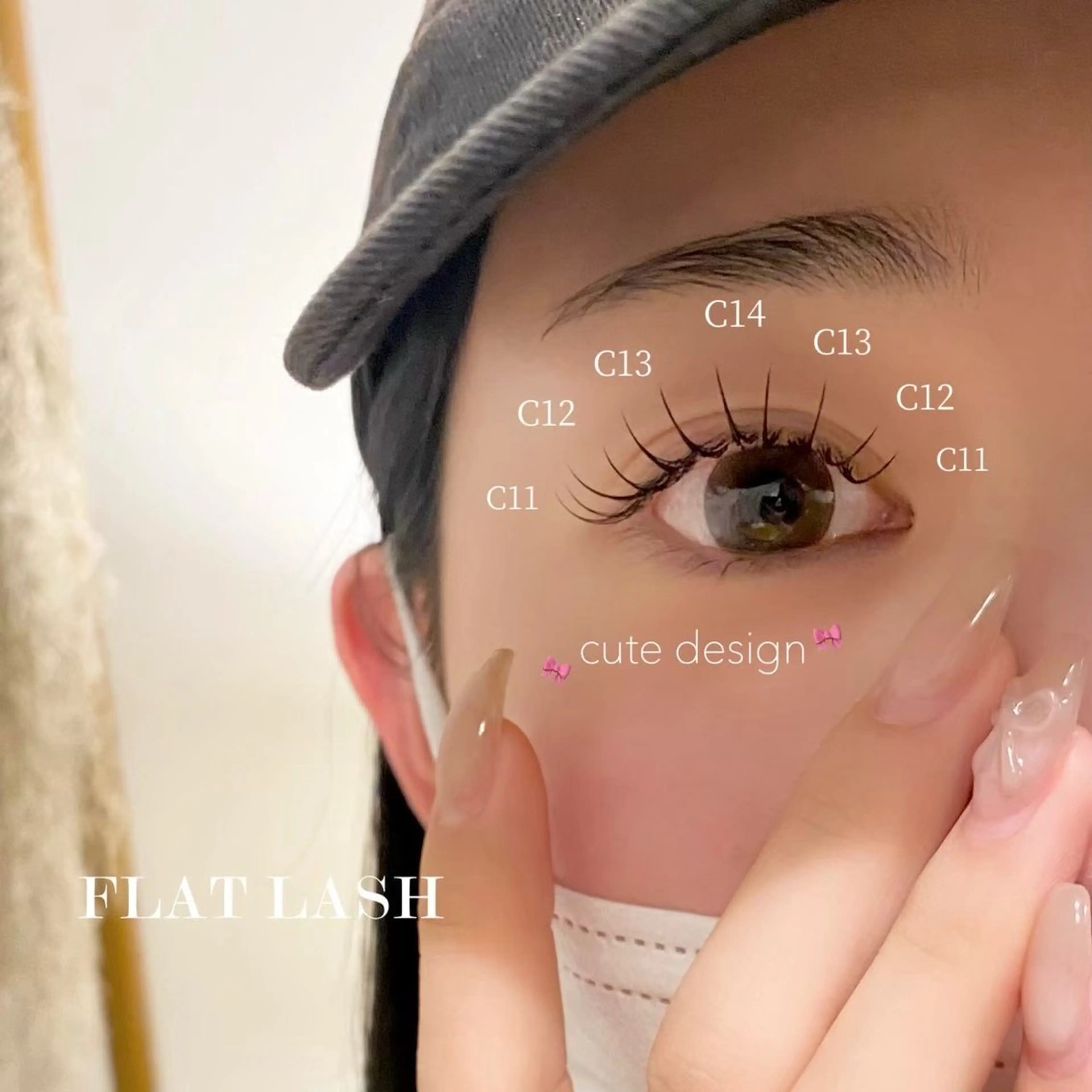 マツエク・マツパ soo lash room Kanaeのマツエク・マツパデザイン
