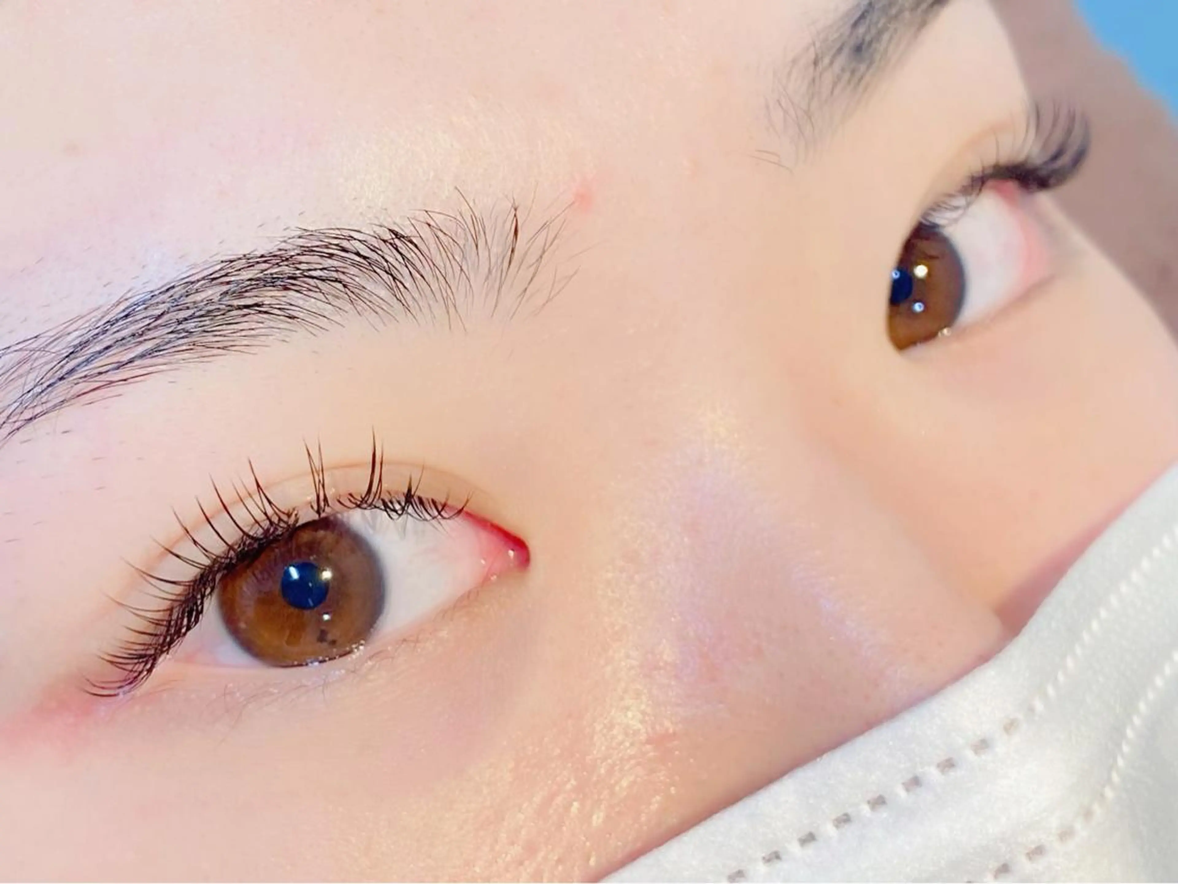 マツエク・マツパ フラットラッシュ アップワードラッシュ Bianca 長津田店　長牛の眉毛・アイブロウイメージ