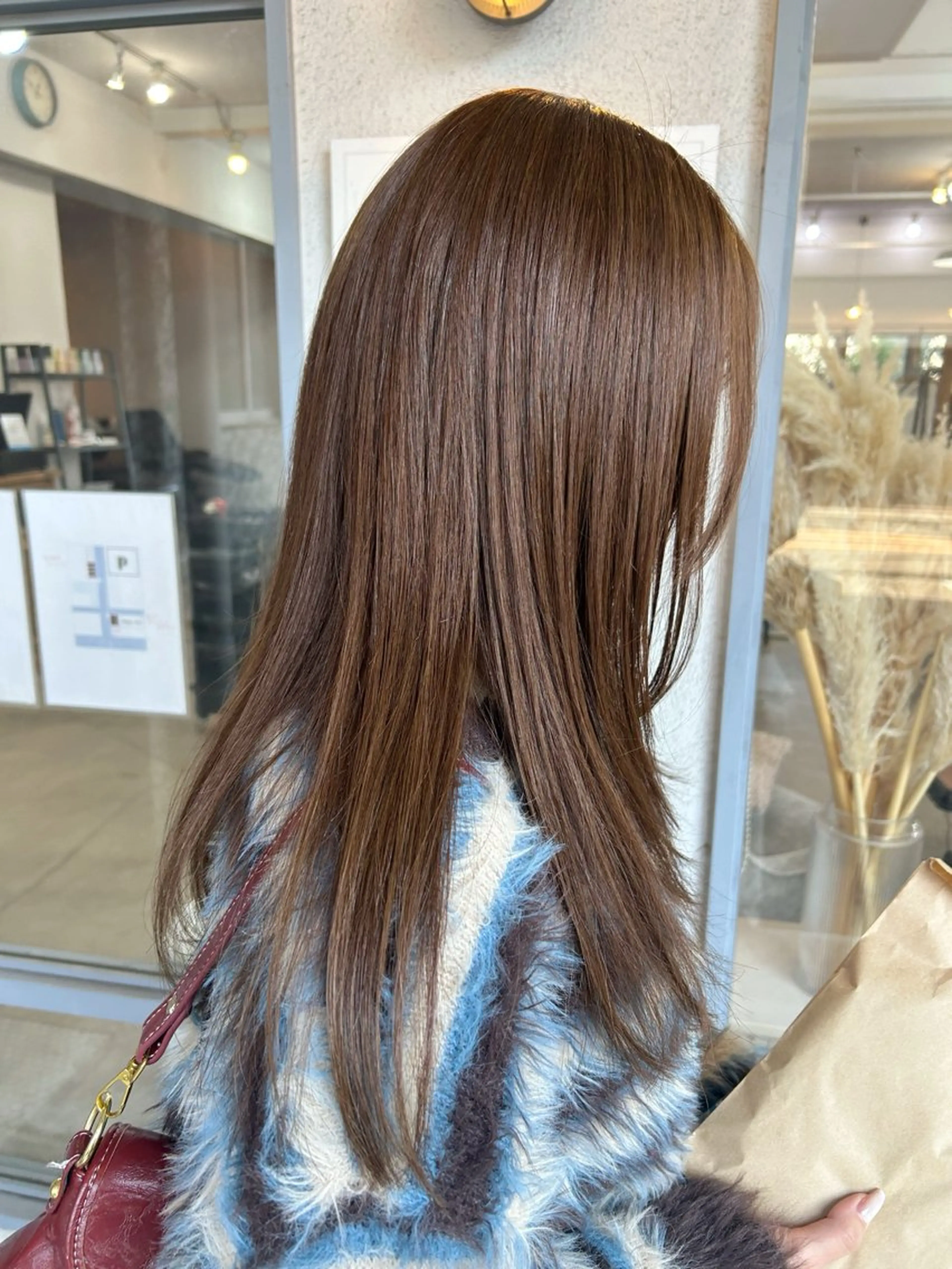 ロング カラー ベージュカラー 透明感カラー ヘアカラー 本澤 朋香のヘアスタイル