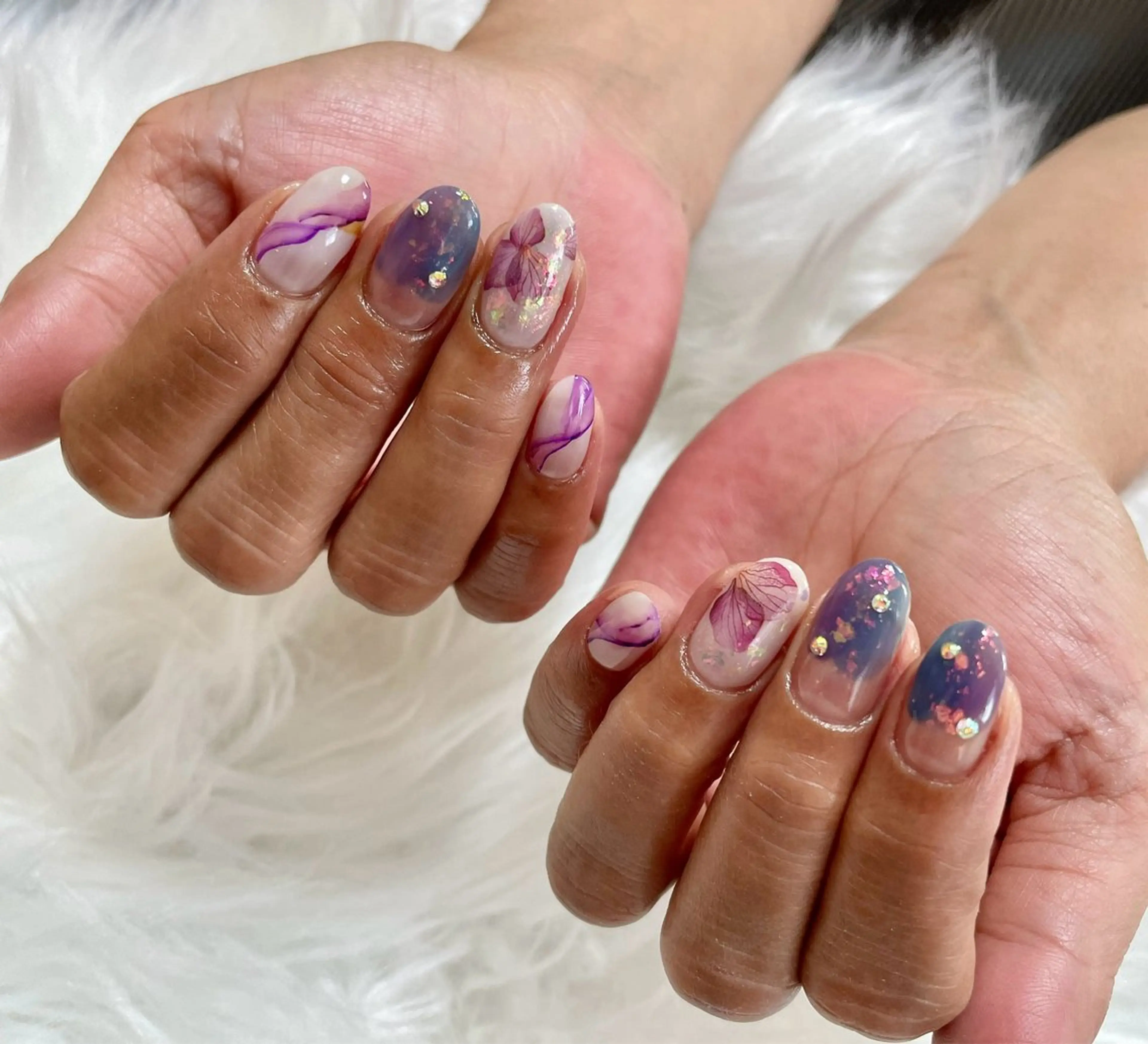 ネイル ハンドネイル nail salon HIRUKANAのネイルデザイン