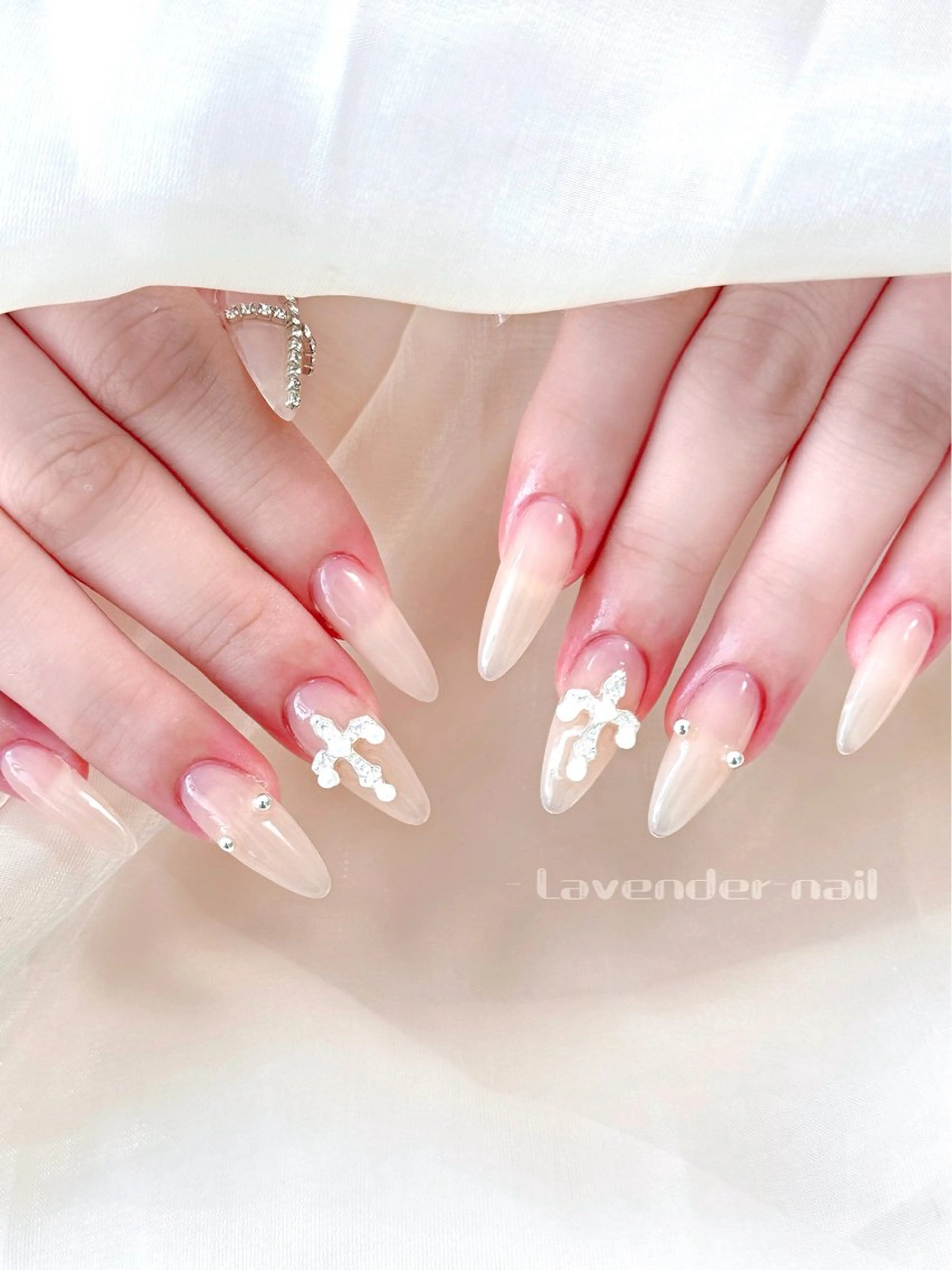 ネイル ハンドネイル Lavender nail·北18条のネイルデザイン