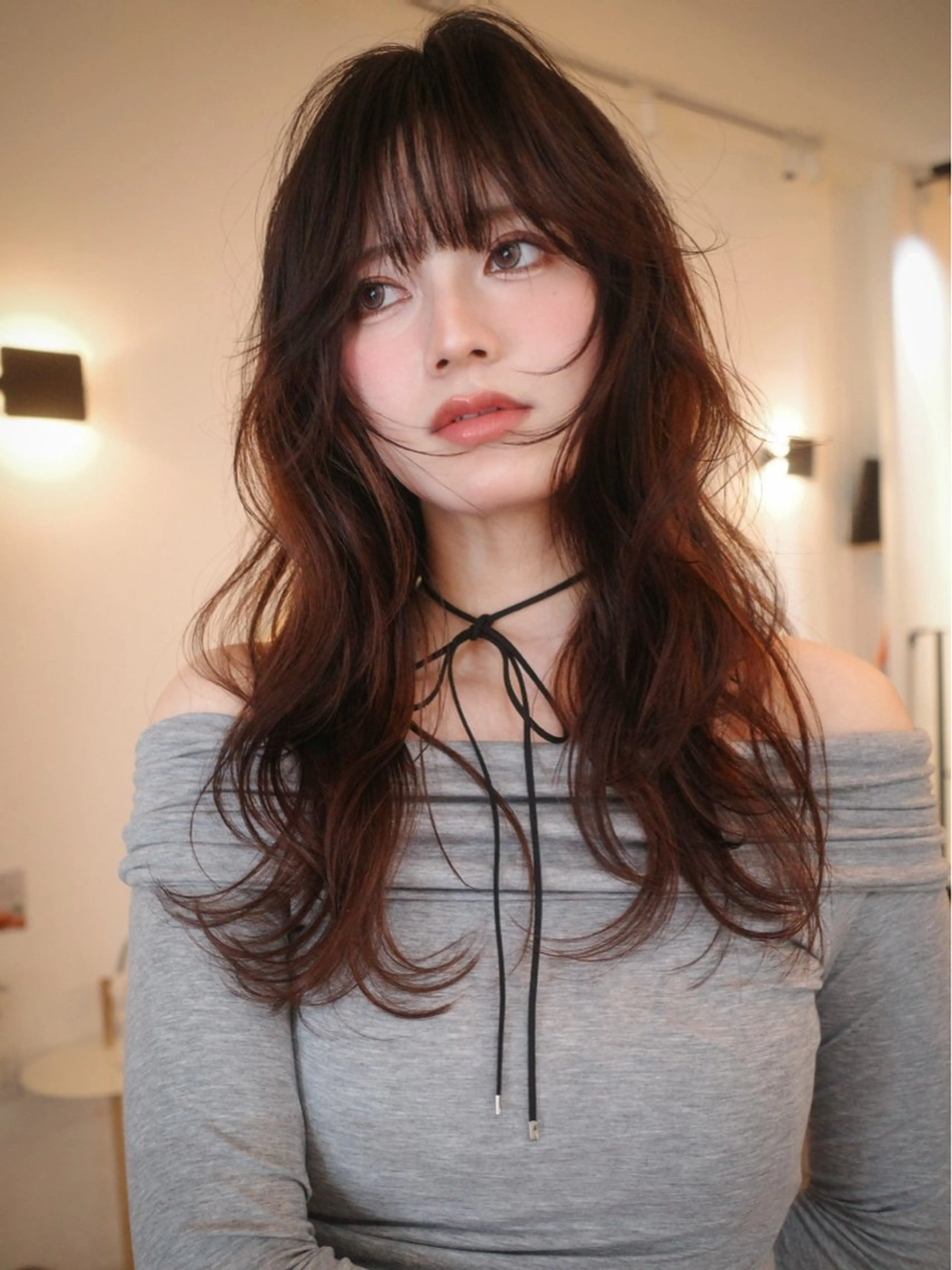 ロング カラー 祐希💈カラーモデル 募集中のヘアスタイル