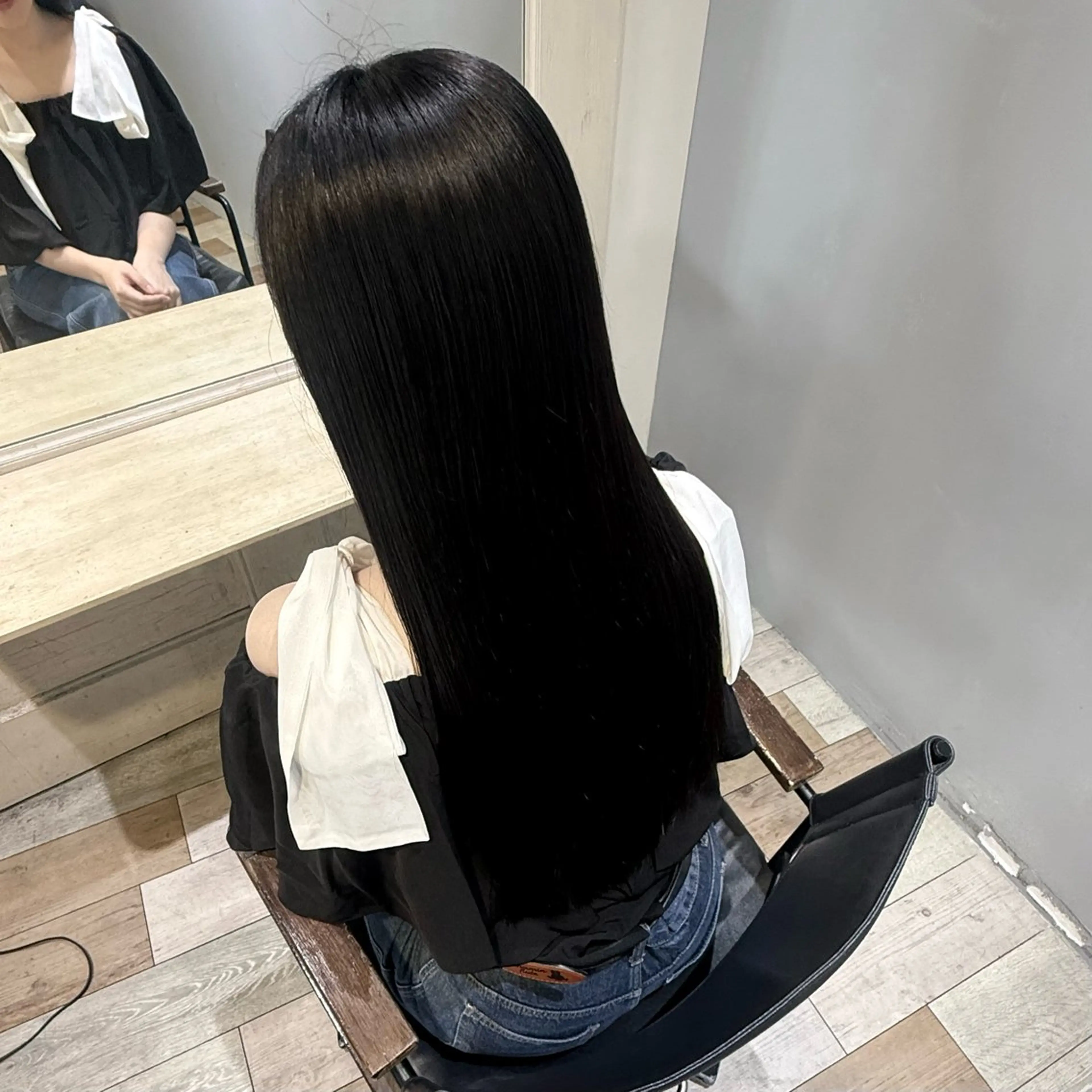 ロング くせ毛 髪質改善 縮毛矯正 トリートメント 酸熱トリートメント トリートメント LOVELEY所属・ゆうな🎀/池袋 /LOVELEYのヘアスタイル