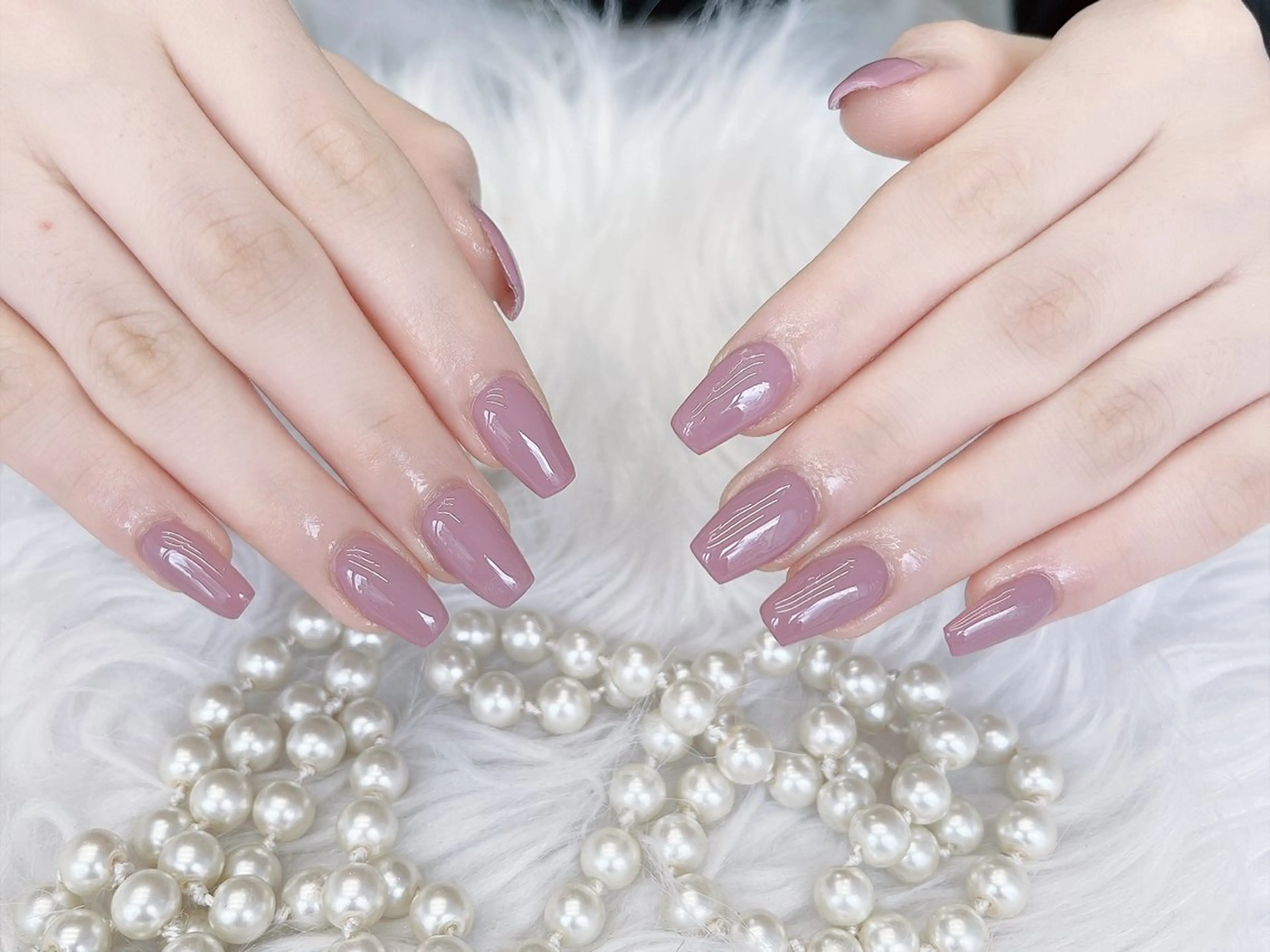 💝【チップ長さだしワンカラ一¥7980の写真