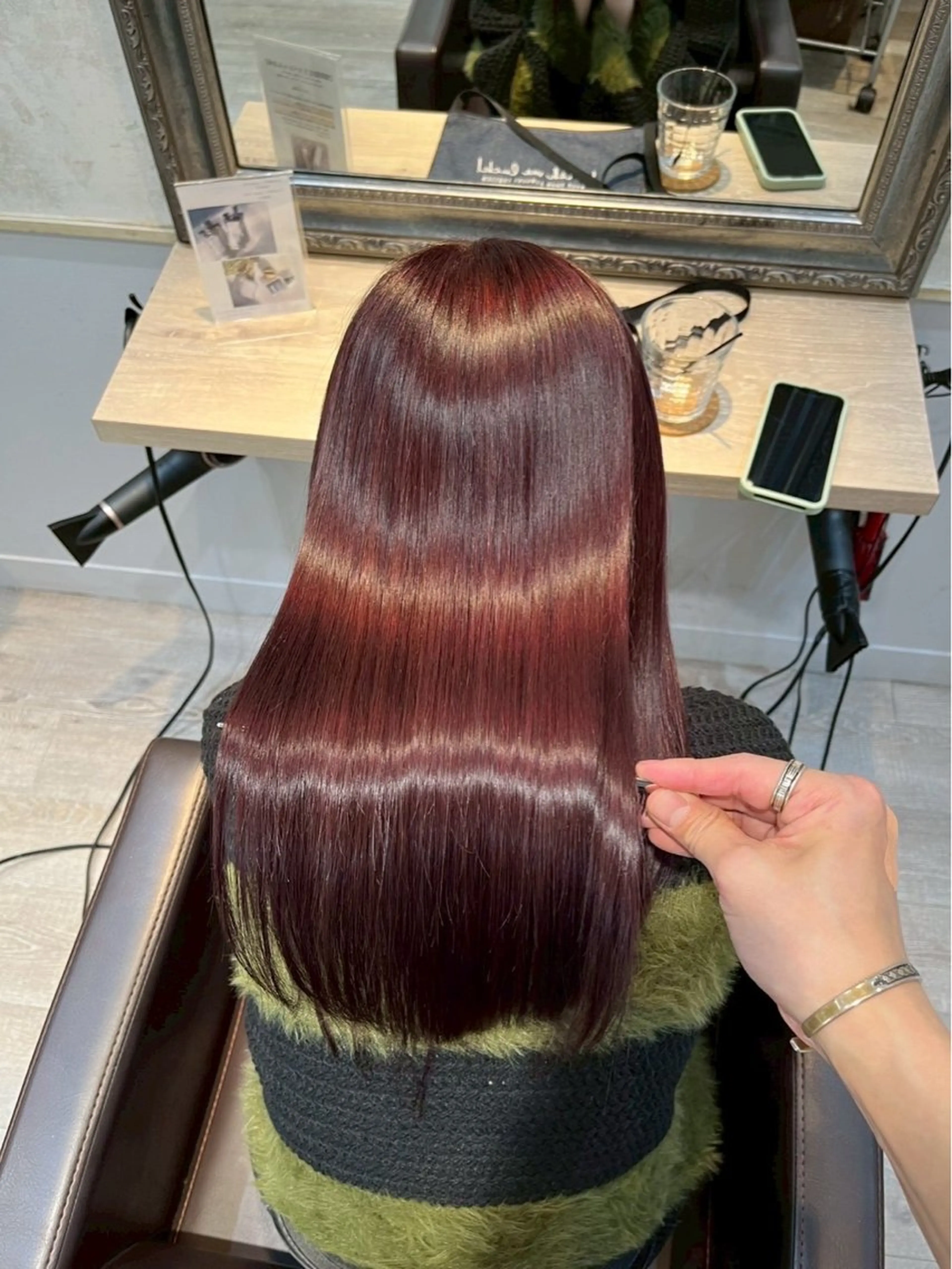 【cut＋one color＋treatment𓂃꙳⋆】※整えカット✂︎の写真