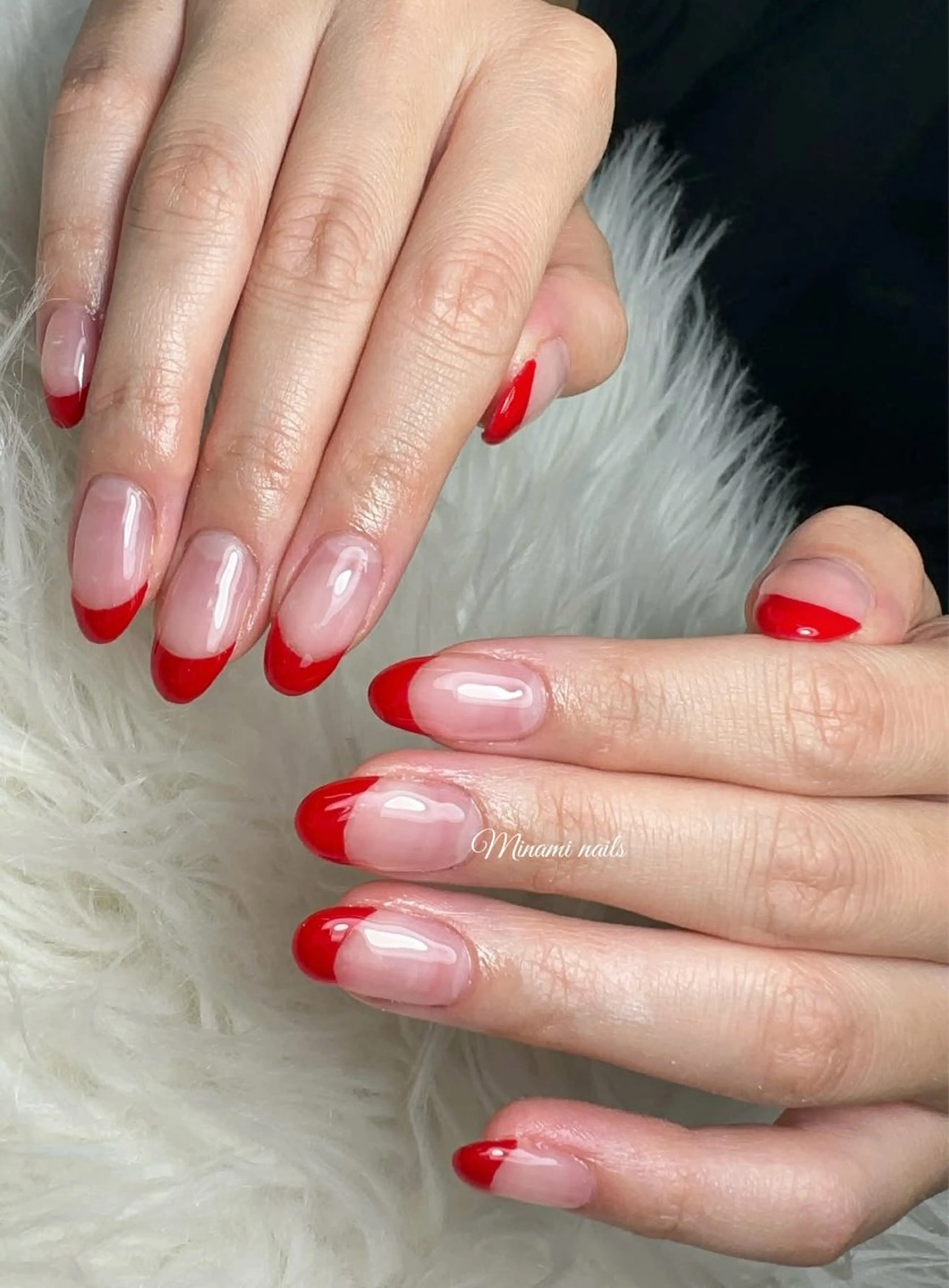 ネイル アートネイル オーロラネイル ガーリー キラキラネイル 韓国ネイル Minami Nailsのネイルデザイン