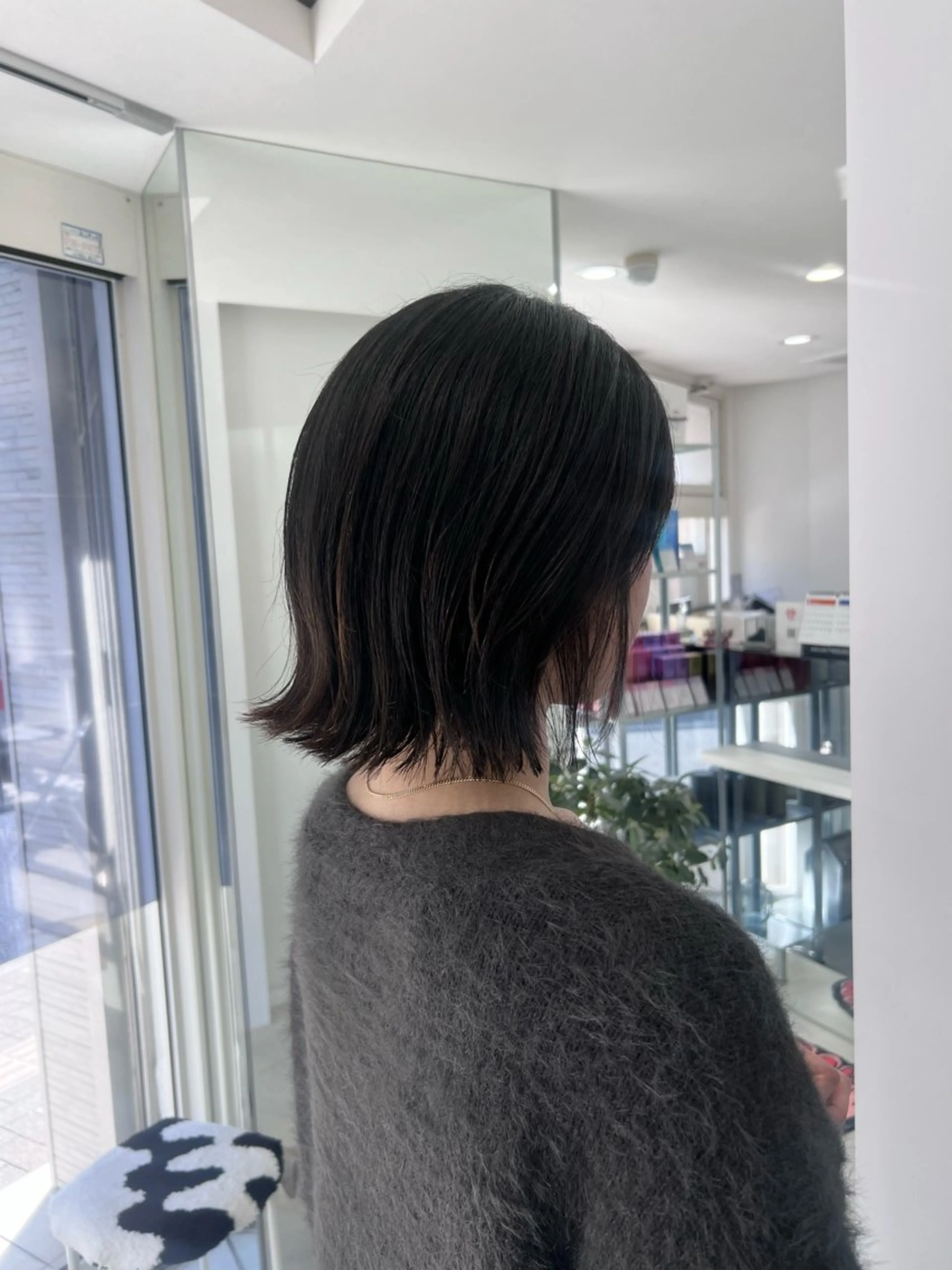 ミディアム カット トリートメント ヘアセット 🖤:抜け感×大人 スタイル/Aoiのヘアスタイル