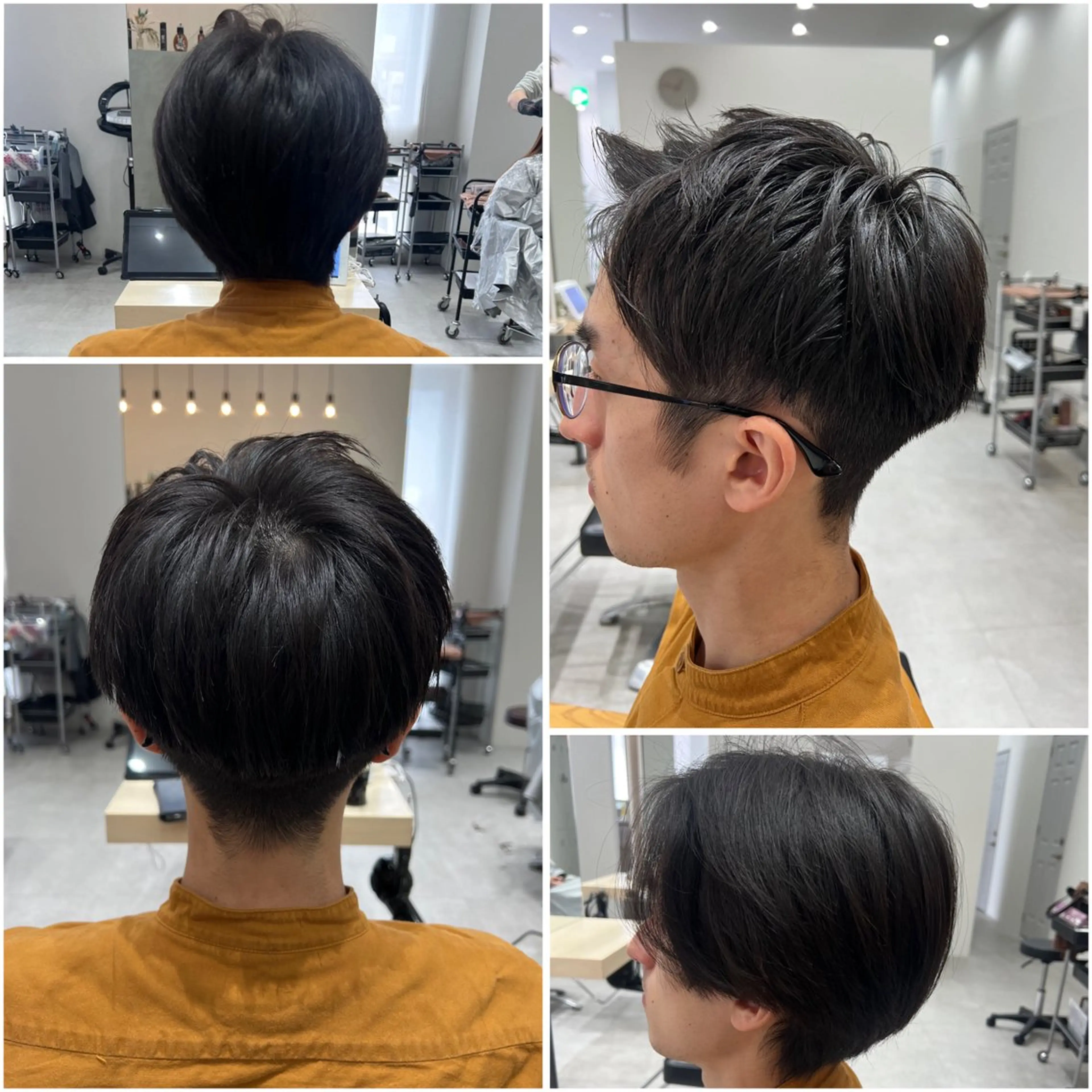 メンズ SOYON栄 山下麻央のヘアスタイル
