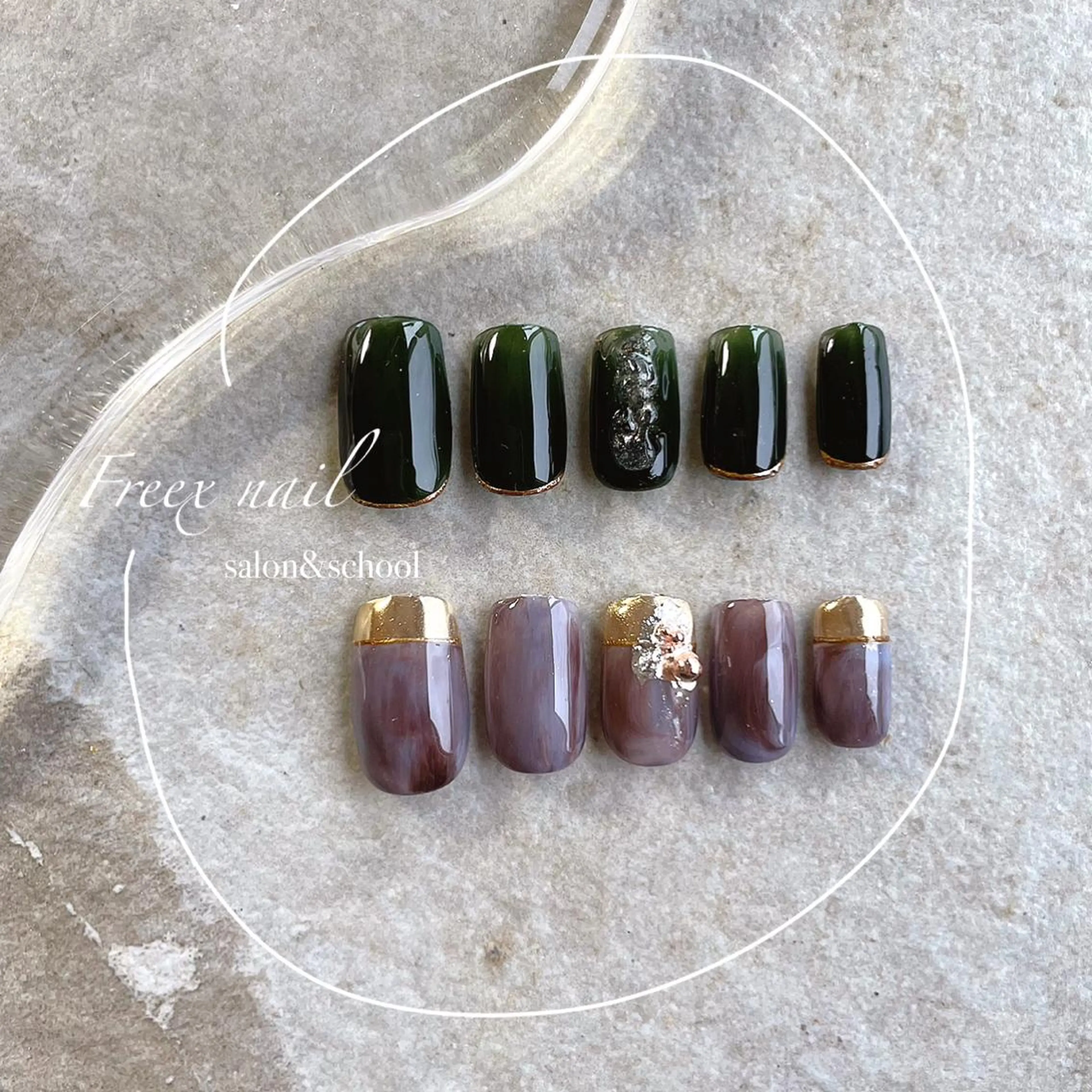 ネイル ハンドネイル ハンドケア freex nail /ニュアンス/個性派のネイルデザイン