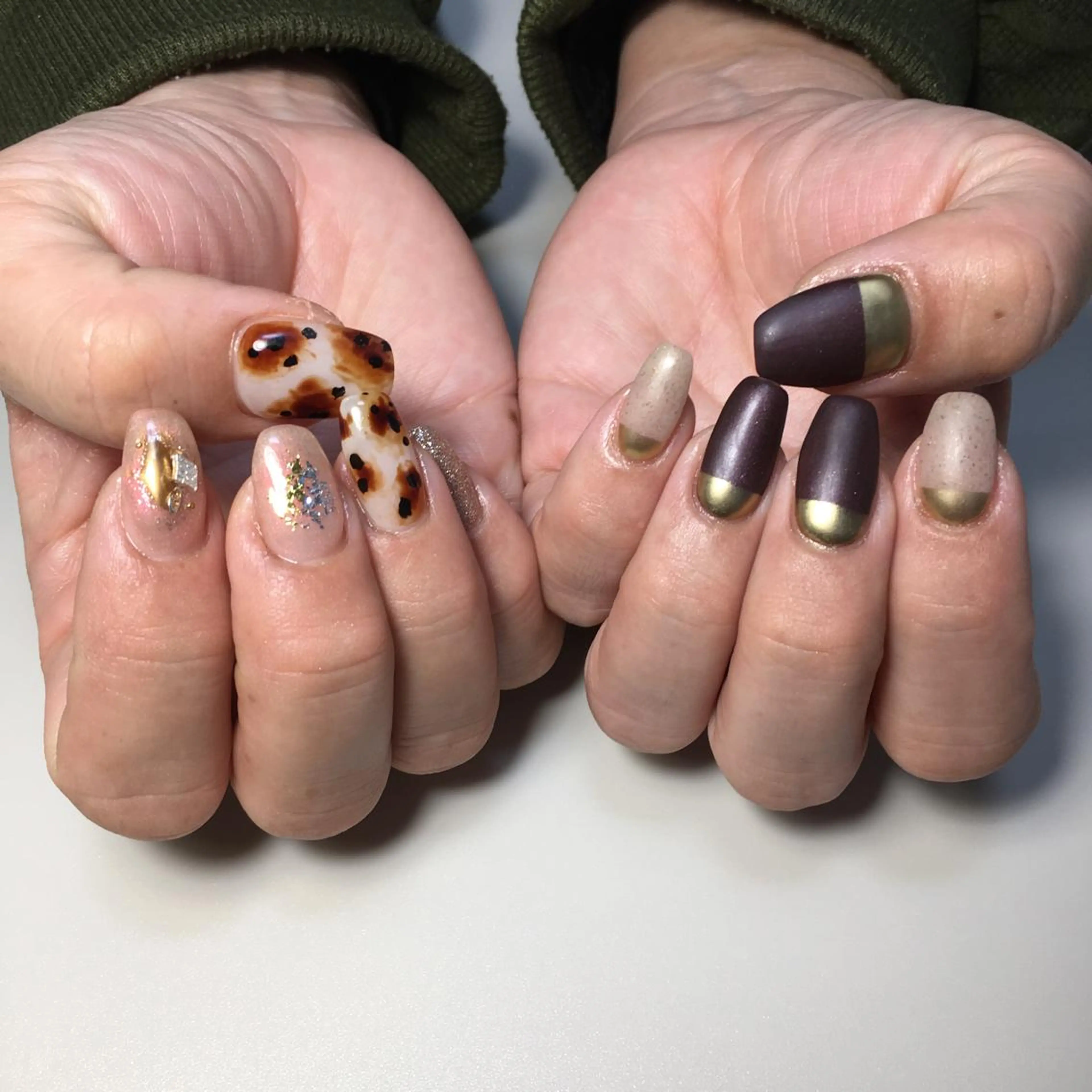 ネイル ハンドネイル kipinail 川﨑えりかのネイルデザイン