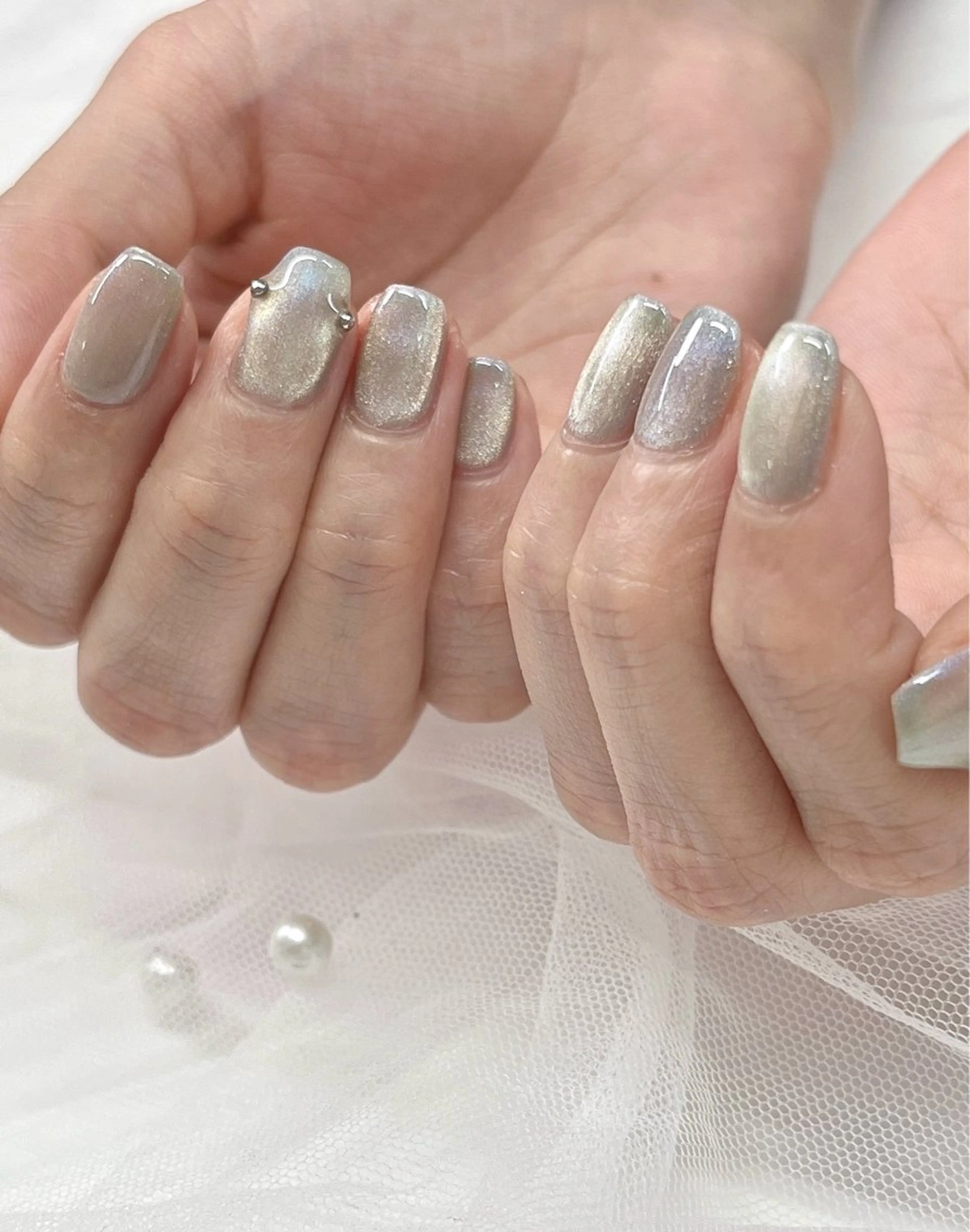 ネイル シンデレラGEL所属・nail & HBL 🩵のネイルデザイン