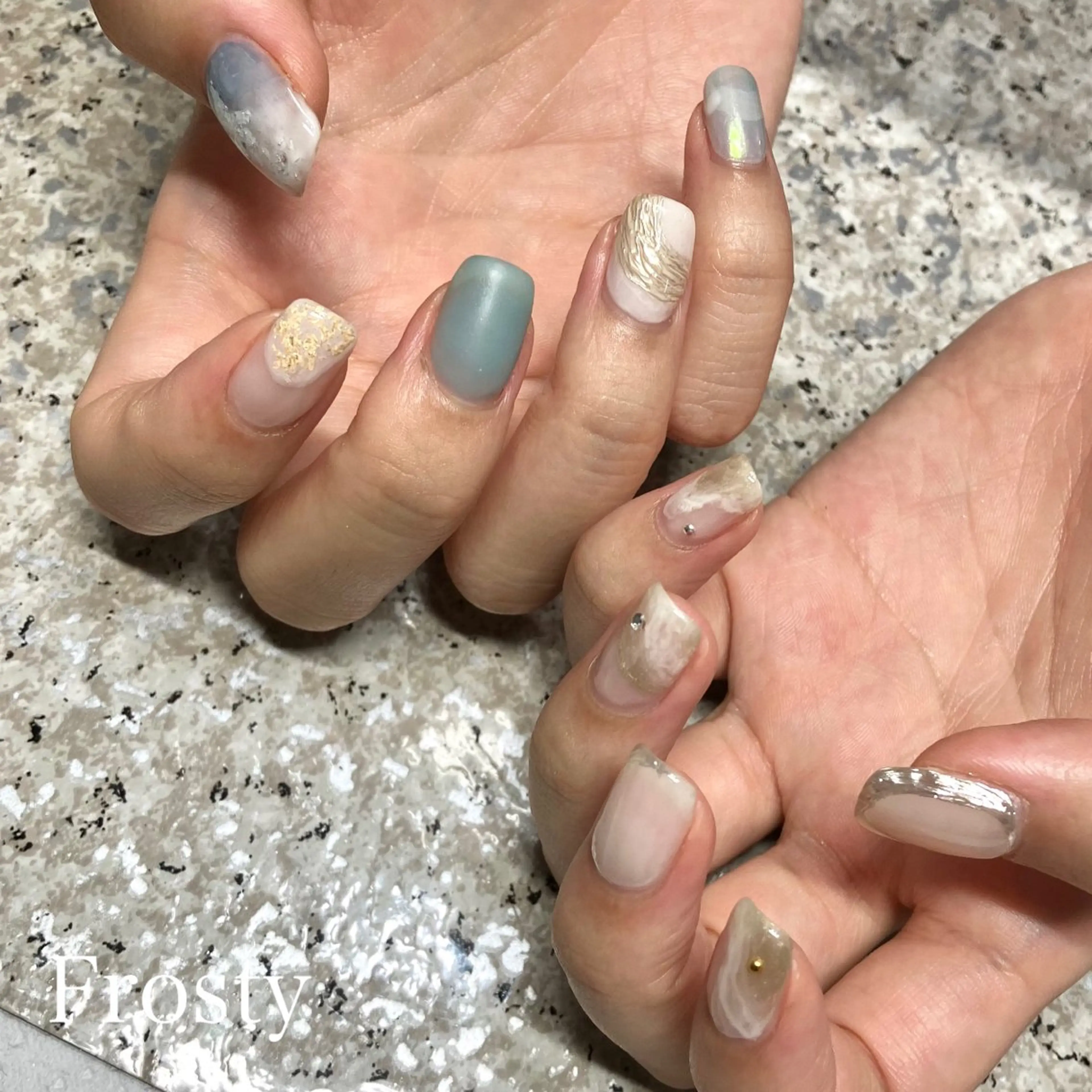 ネイル ハンドネイル Mys. 三上紗紀のネイルデザイン