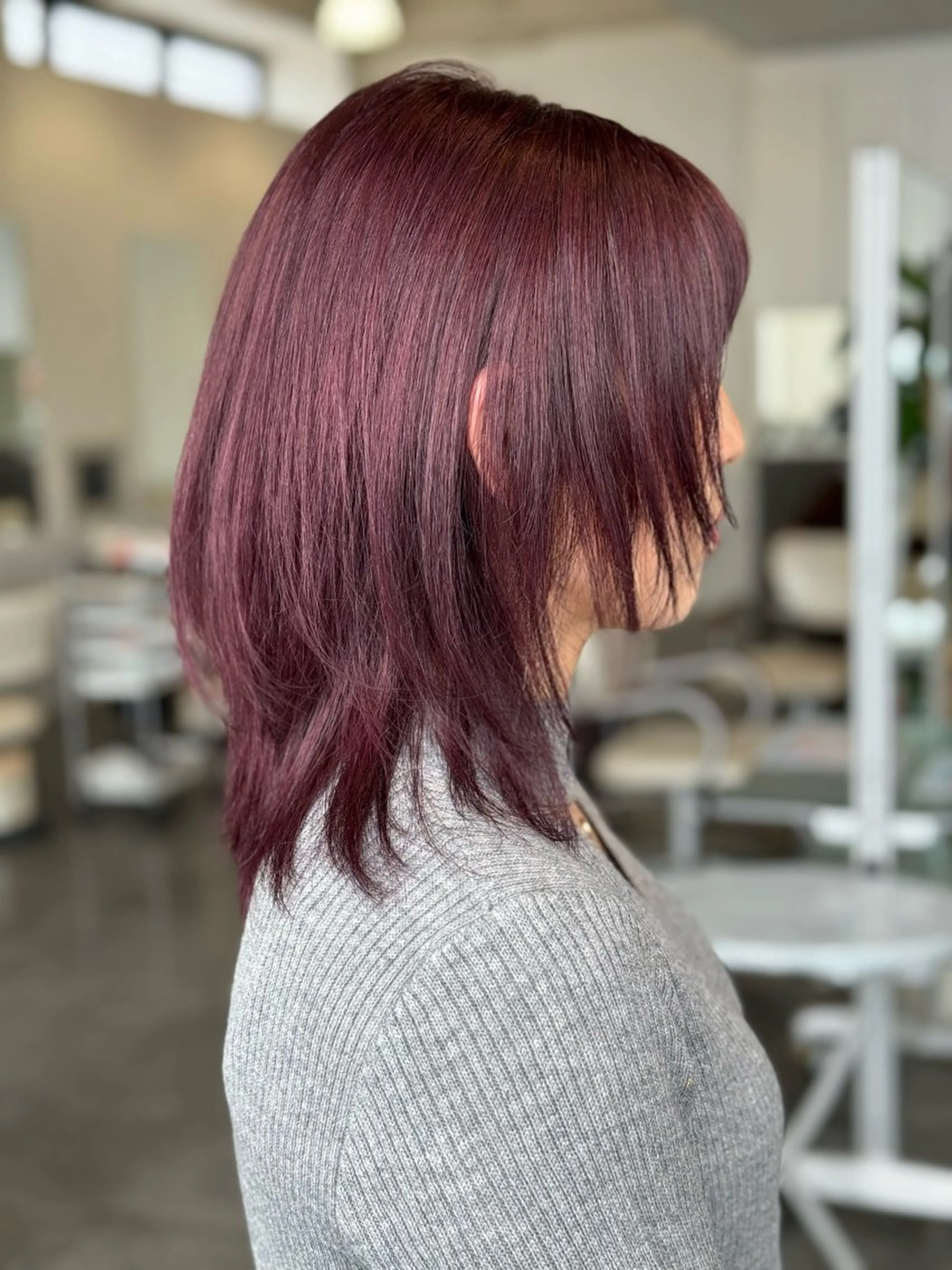 ミディアム カラー ベージュカラー ピンクカラー ピンクベージュ 🫧ヒシダアキ taboo.i🫧のヘアスタイル