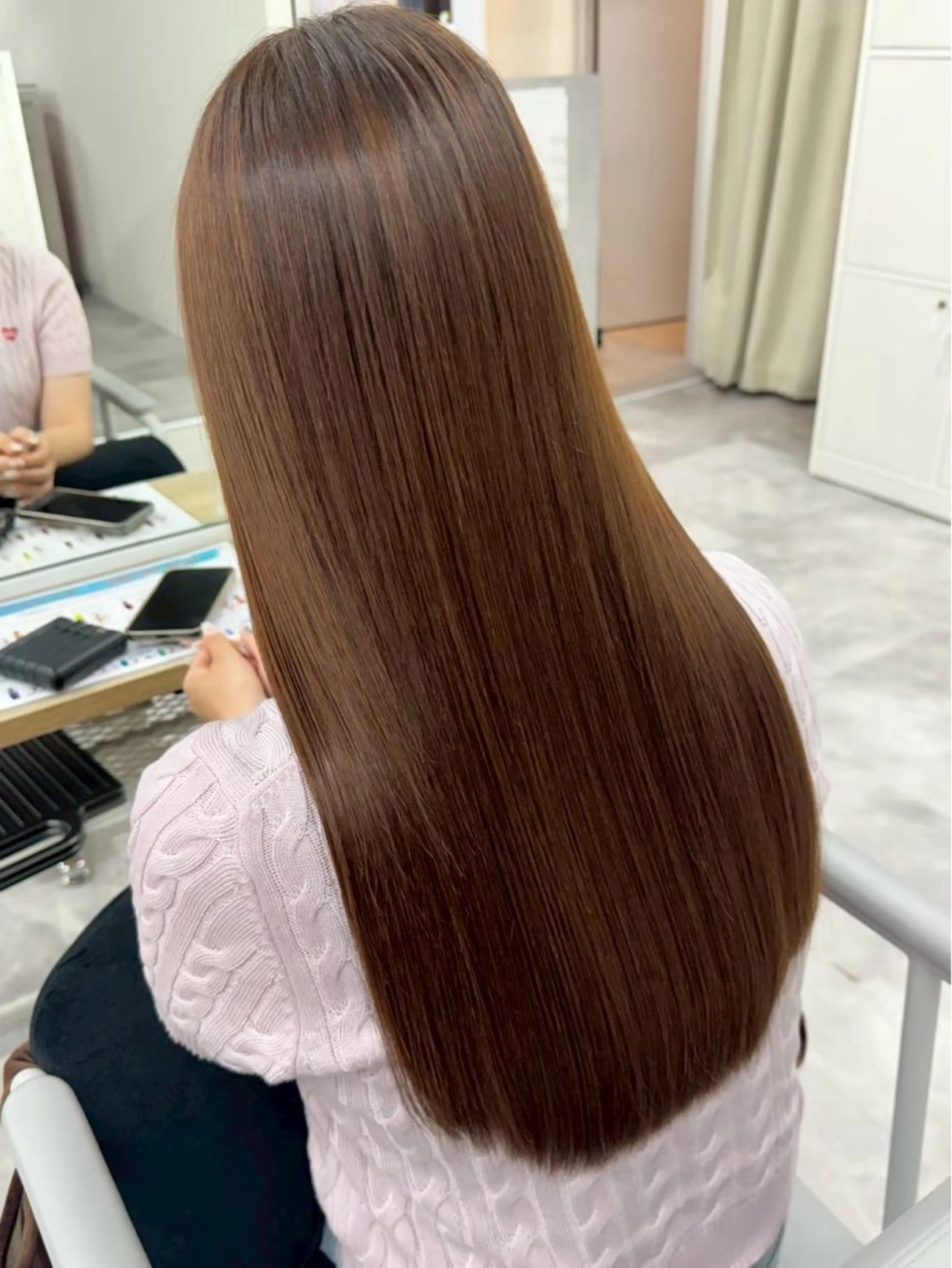 ロング 髪質改善 トリートメント ヘアカラー トリートメント 髪質改善Acero 稲田圭翔のヘアスタイル
