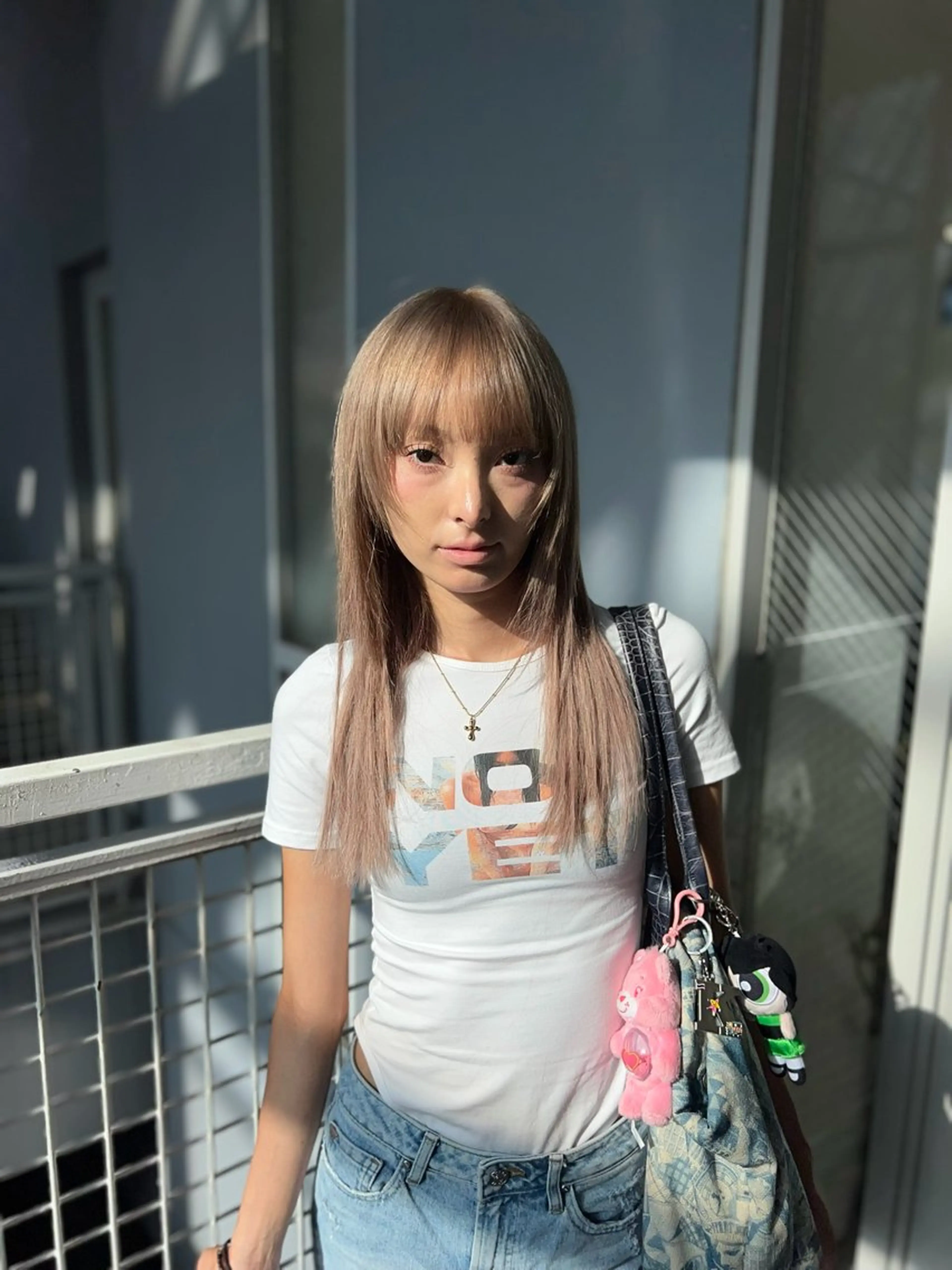 セミロング 艶髪／シールエクステ 🌻ノゾミ🌻のヘアスタイル