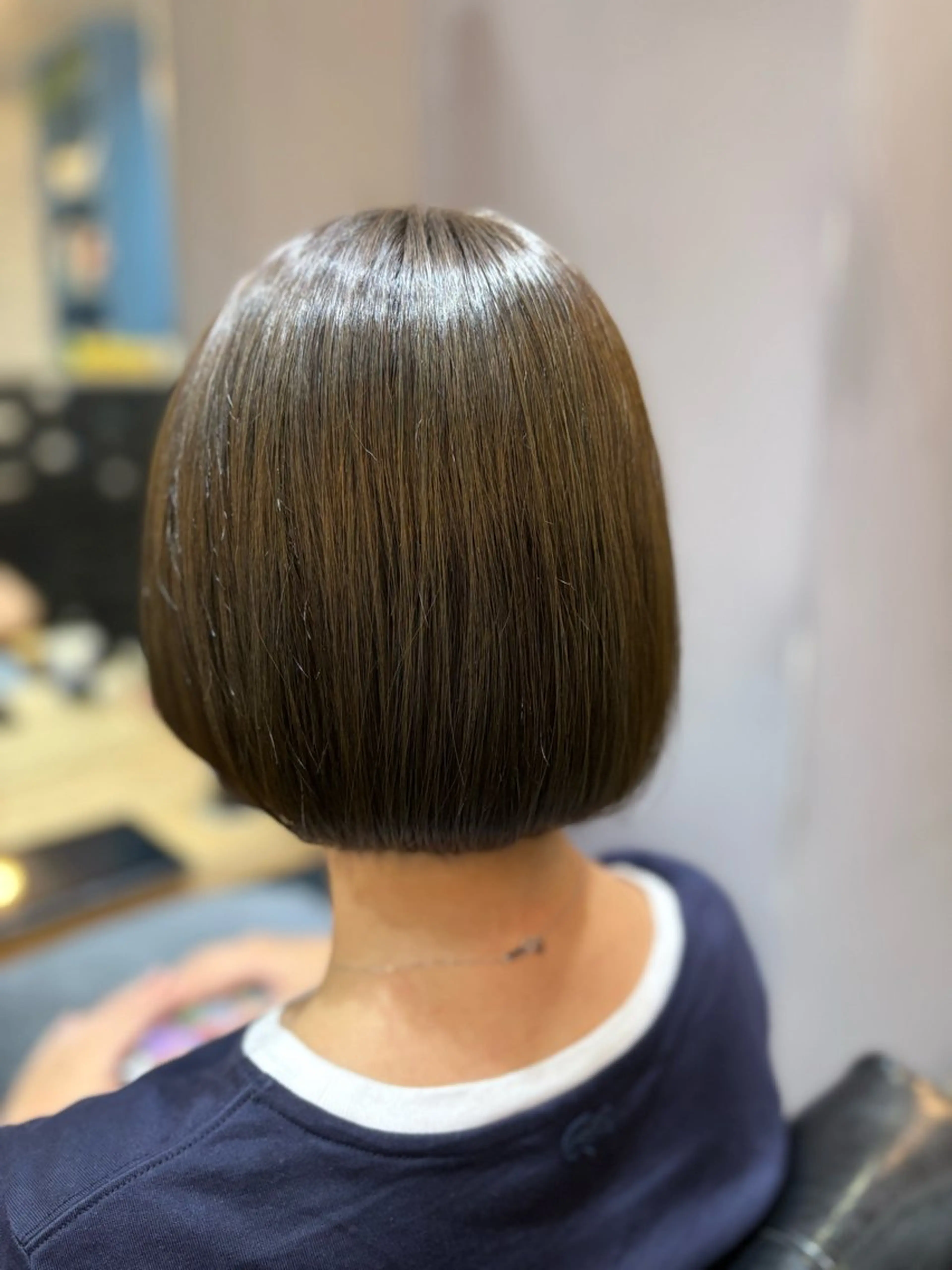 ショート カット ヘアカラー トリートメント 園田 彩音のヘアスタイル