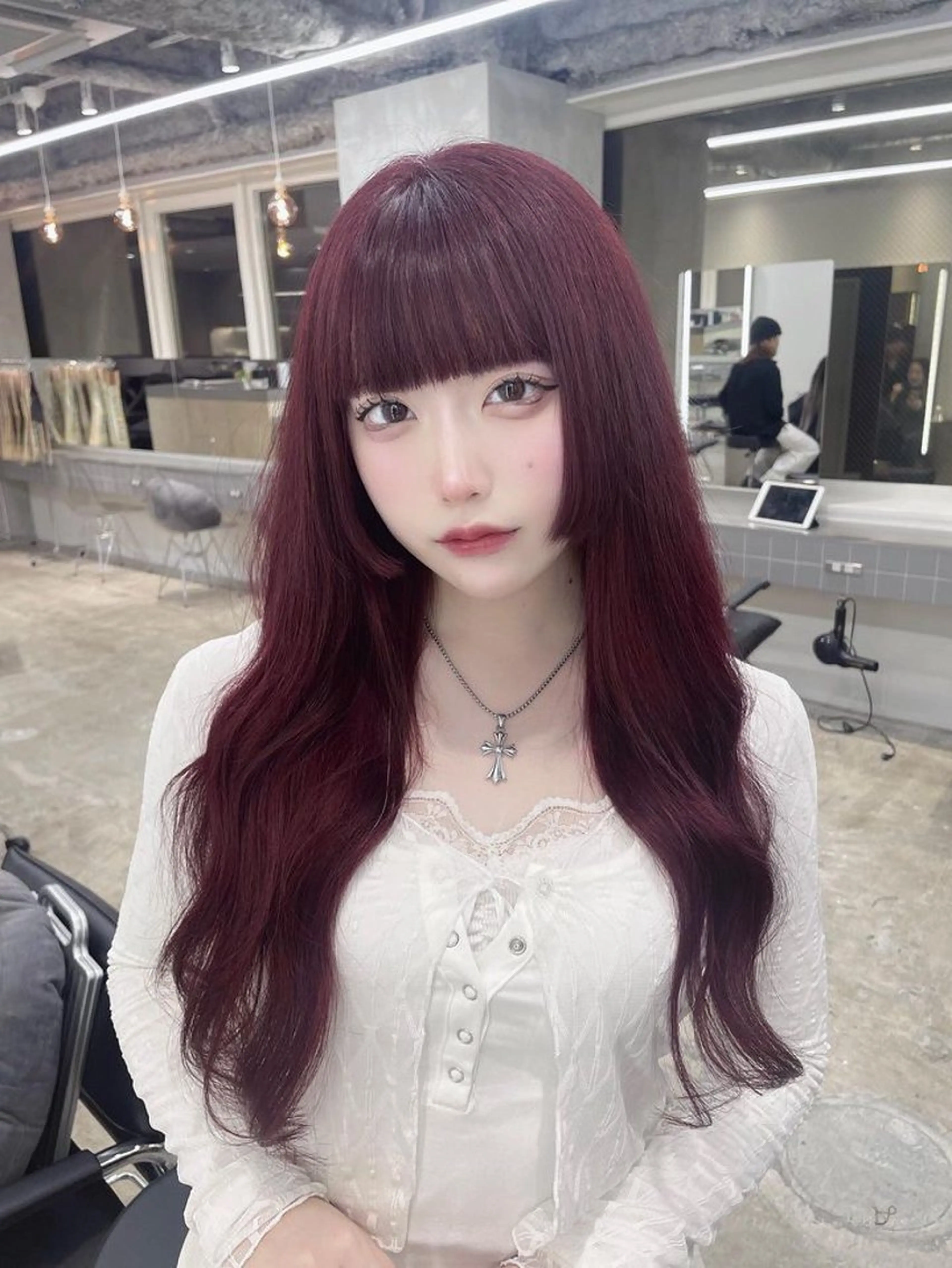 ロング カラー プルエクステ エクステ ヘアカラー トリートメント grow所属・🧡YUKA🧡 渋谷/ﾌﾟﾙｴｸｽﾃのヘアスタイル