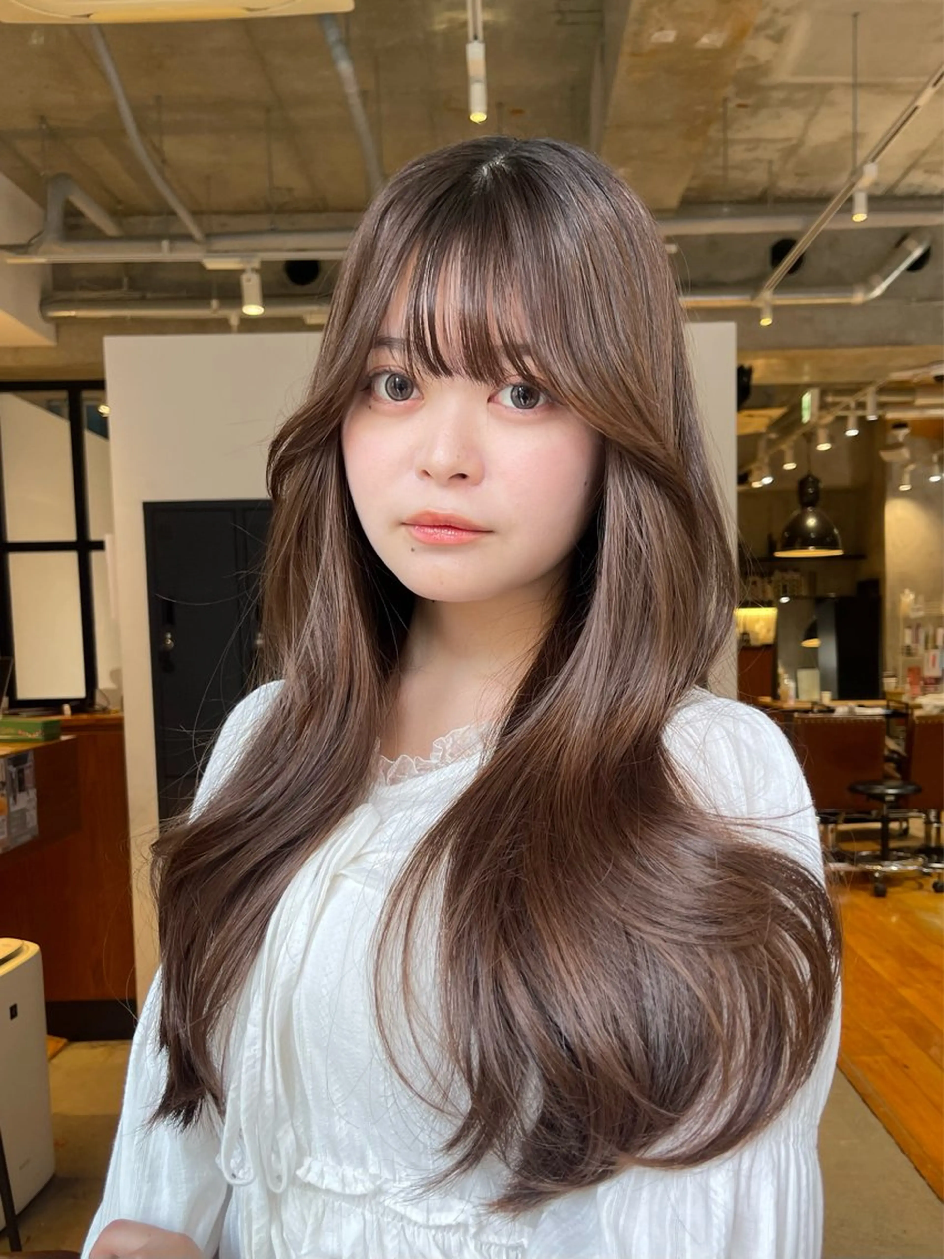 艶髪✨カット+カラー+Aujua4ステップトリートメント🥣の写真