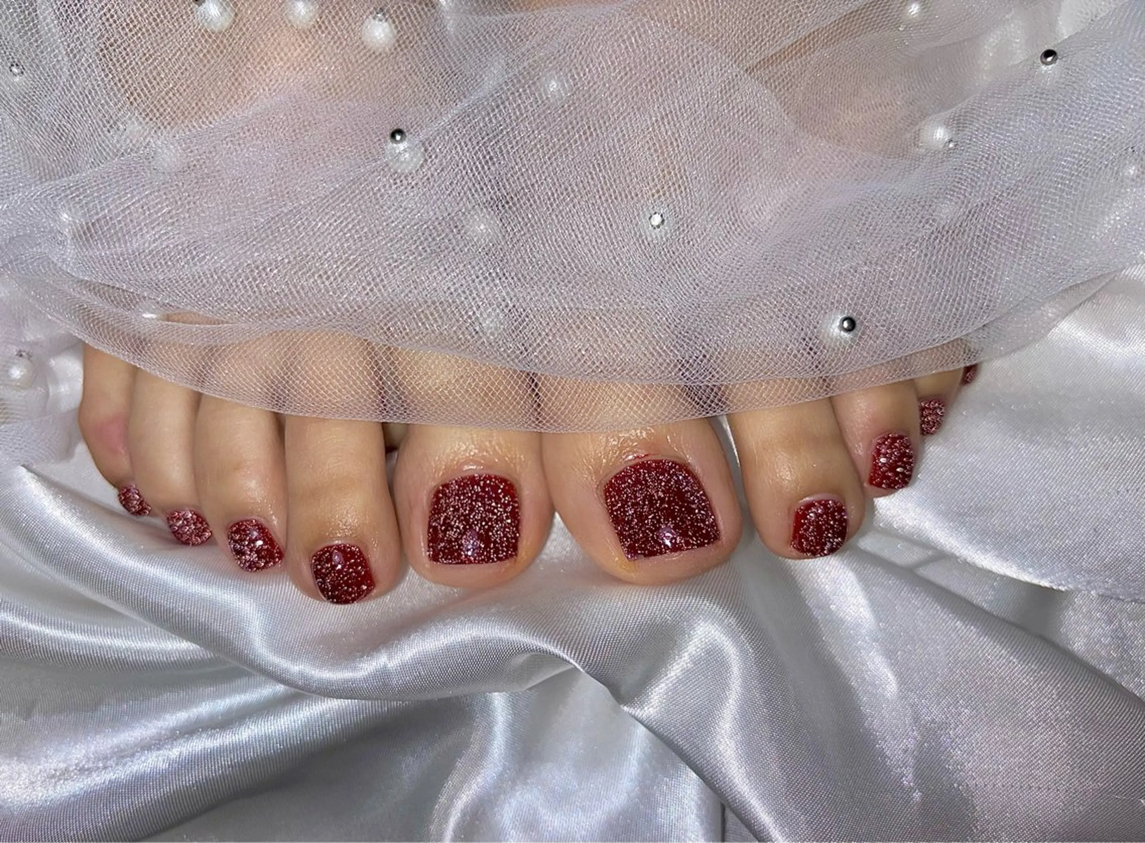 ネイル フットネイル jewel nailのネイルデザイン