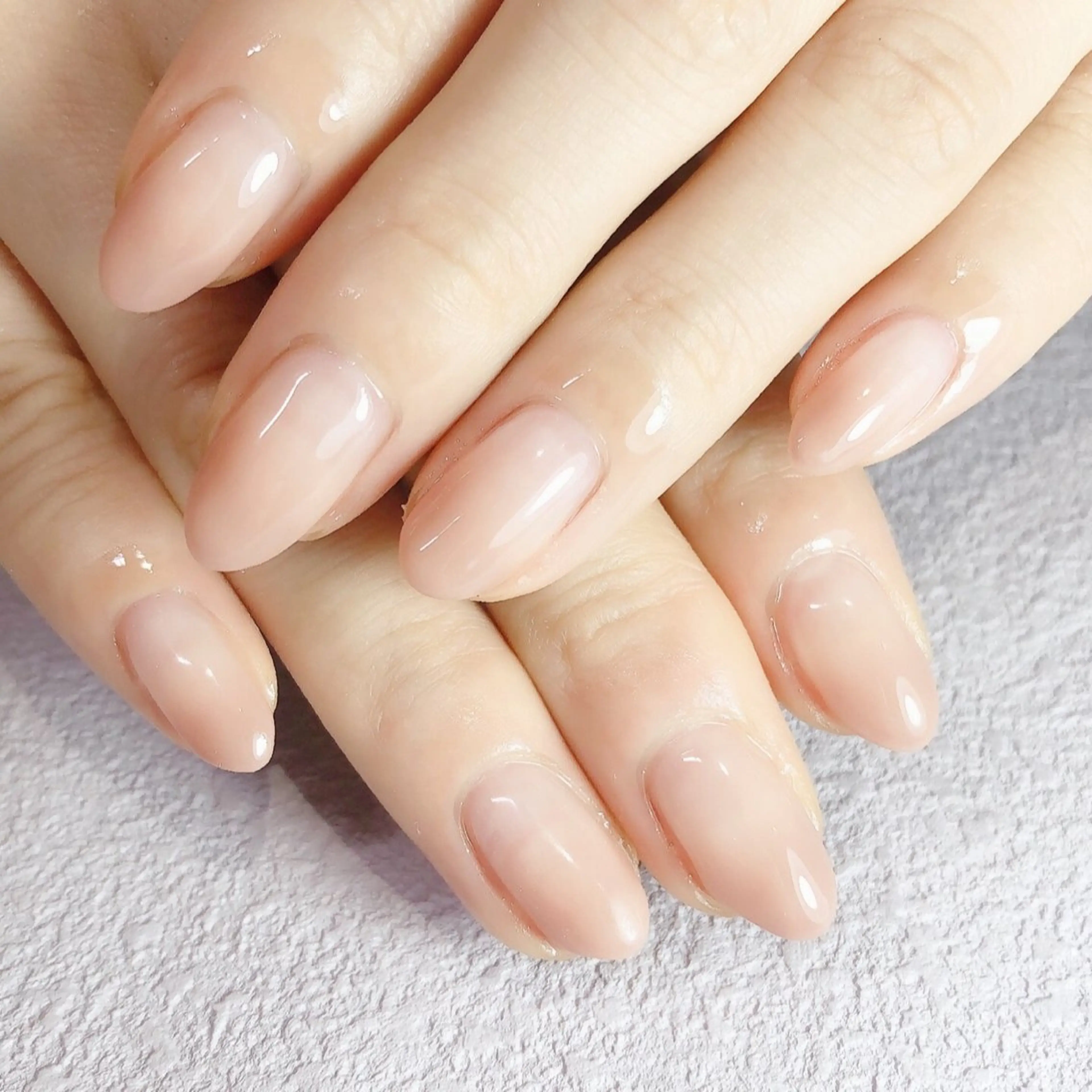 ネイル ジェルネイル マグネットネイル オフィスネイル パラジェル シンプルネイル ネイルサロン パールのネイルデザイン