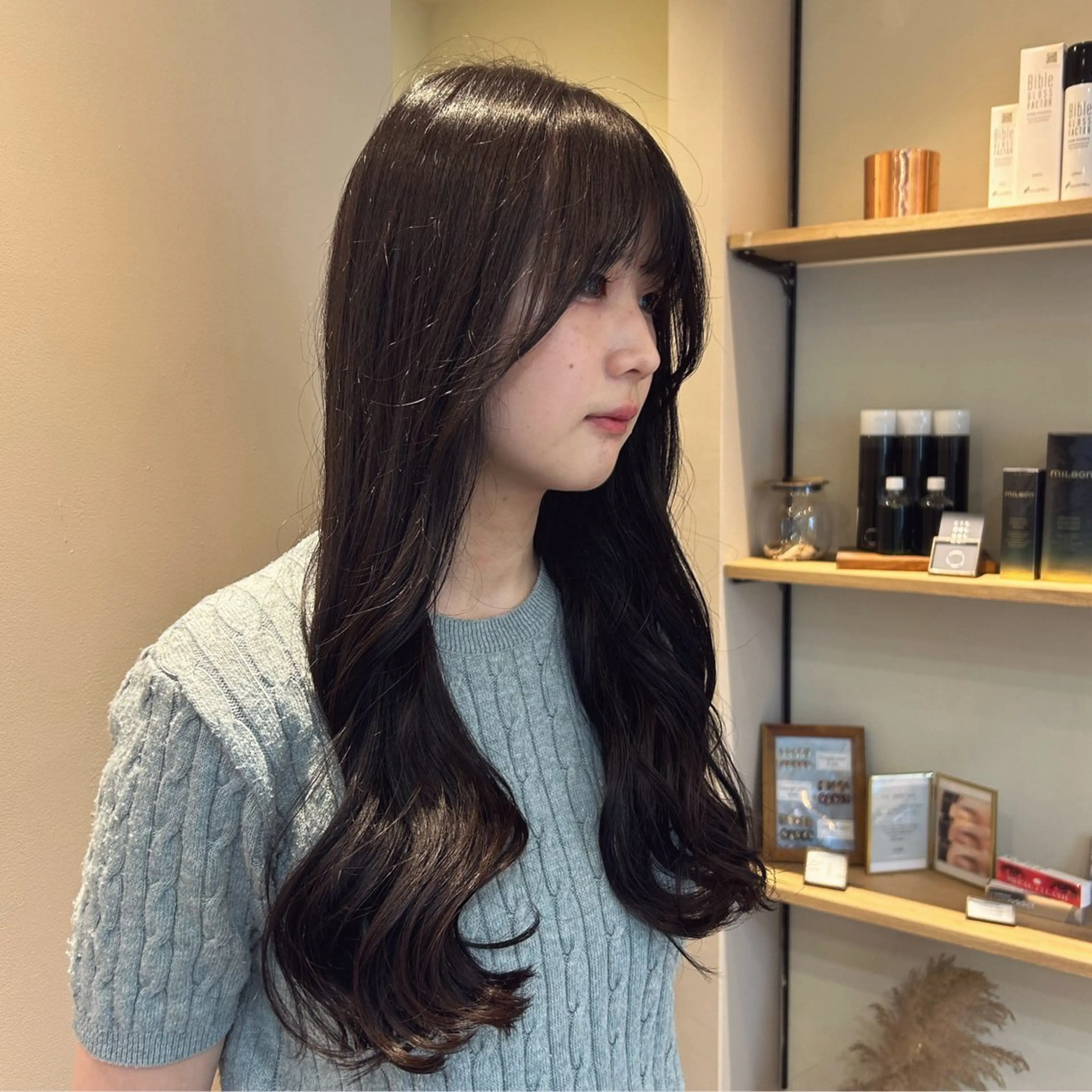 ロング ヘアカラー トリートメント ♥yelm ユウナ♥のヘアスタイル