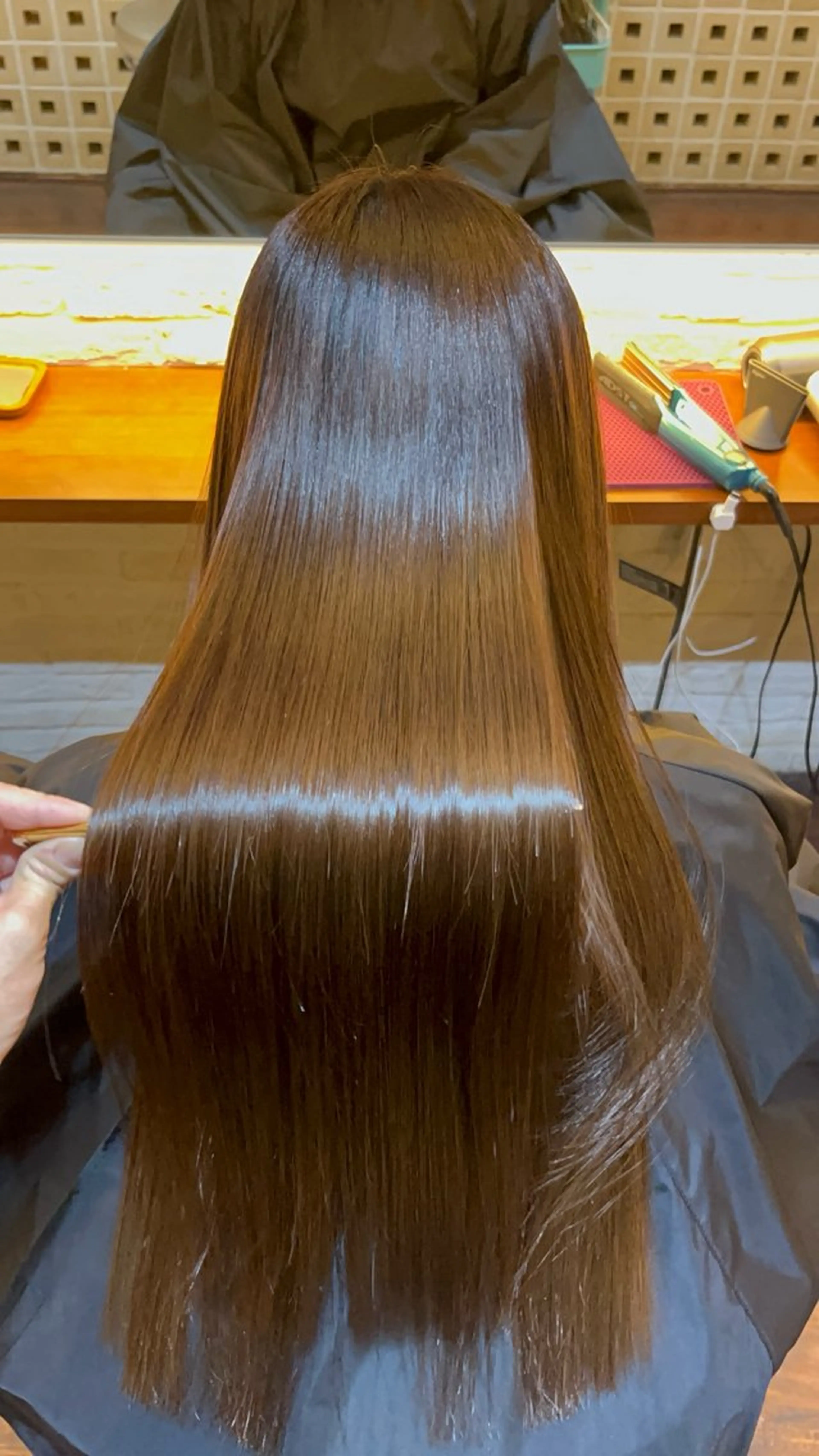 ロング 髪質改善 縮毛矯正 縮毛矯正 トリートメント CoCooN TAKUMAのヘアスタイル