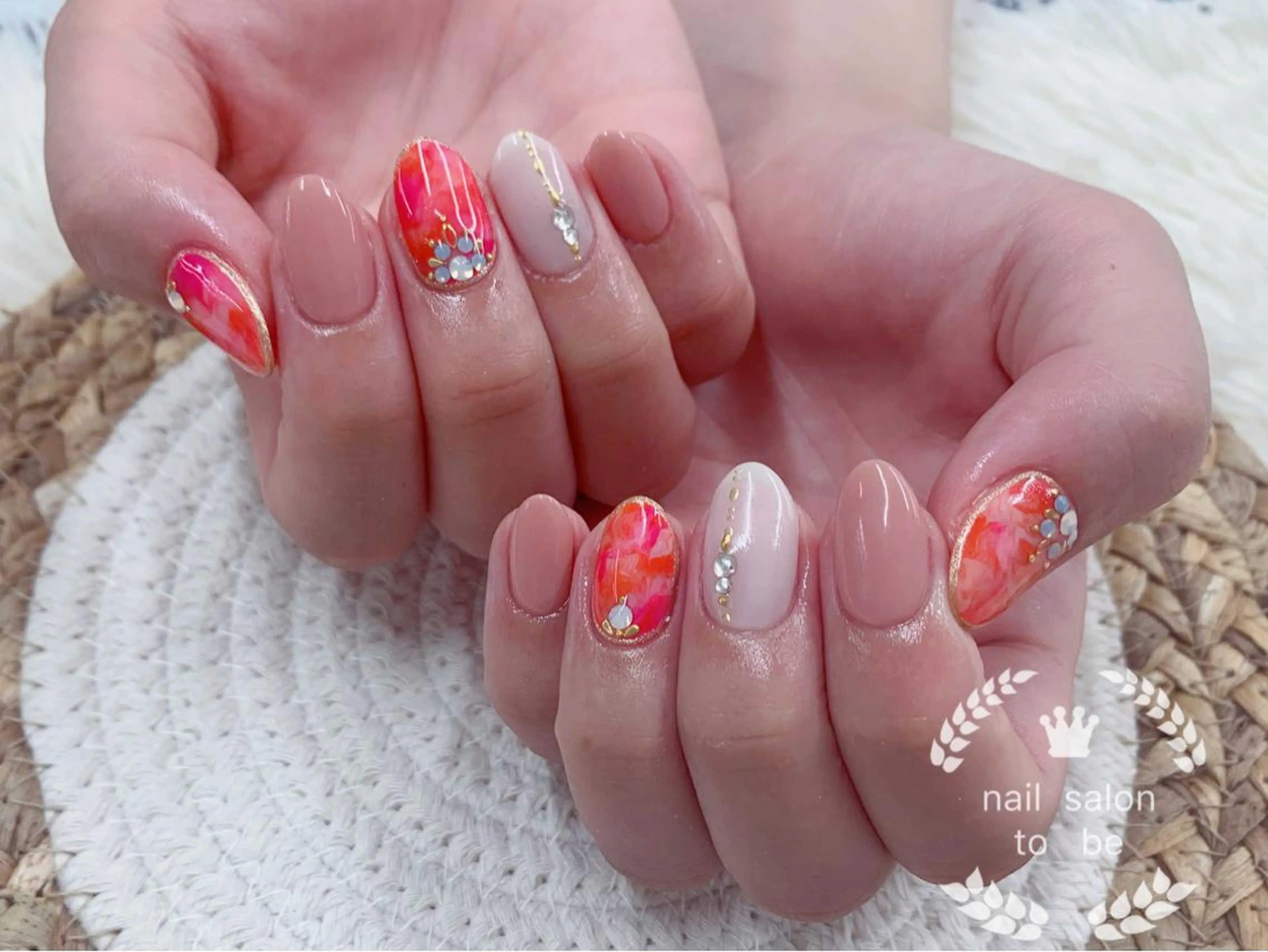 ネイル ハンドネイル ハンドケア Nail Salon To Beのネイルデザイン