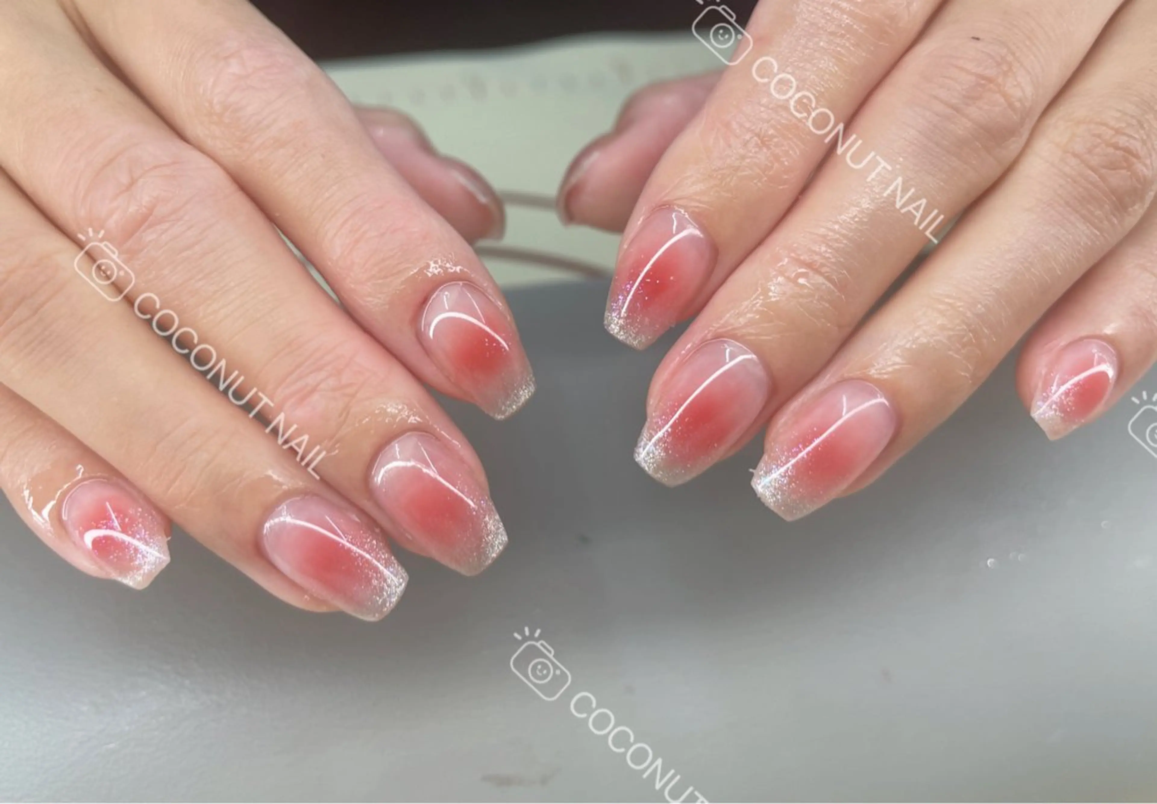 ネイル ハンドネイル 神田 ココナッツのネイルデザイン