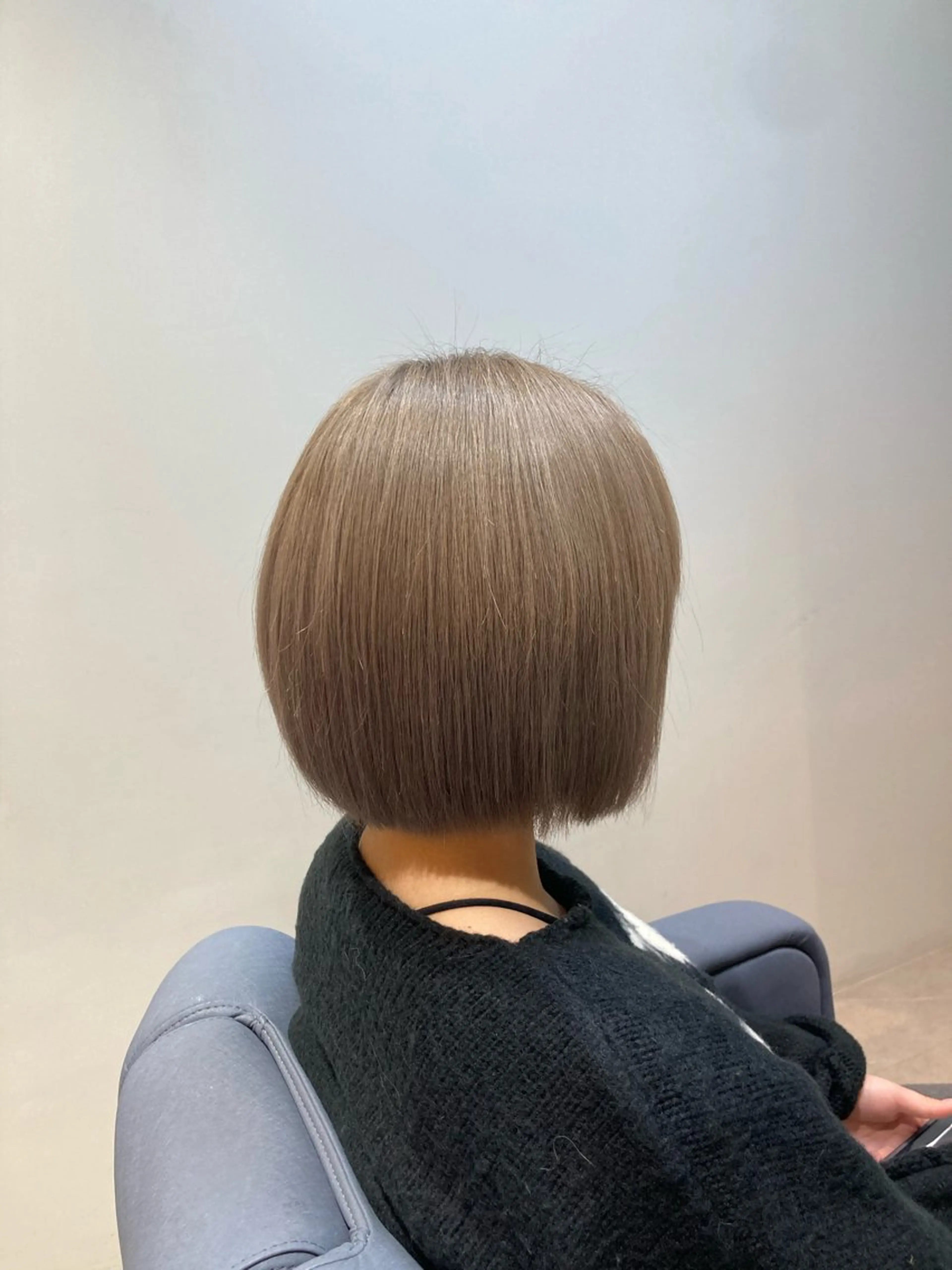 ショート ボブ 韓国風ヘア ピンクカラー🎀 米津 美佑のヘアスタイル