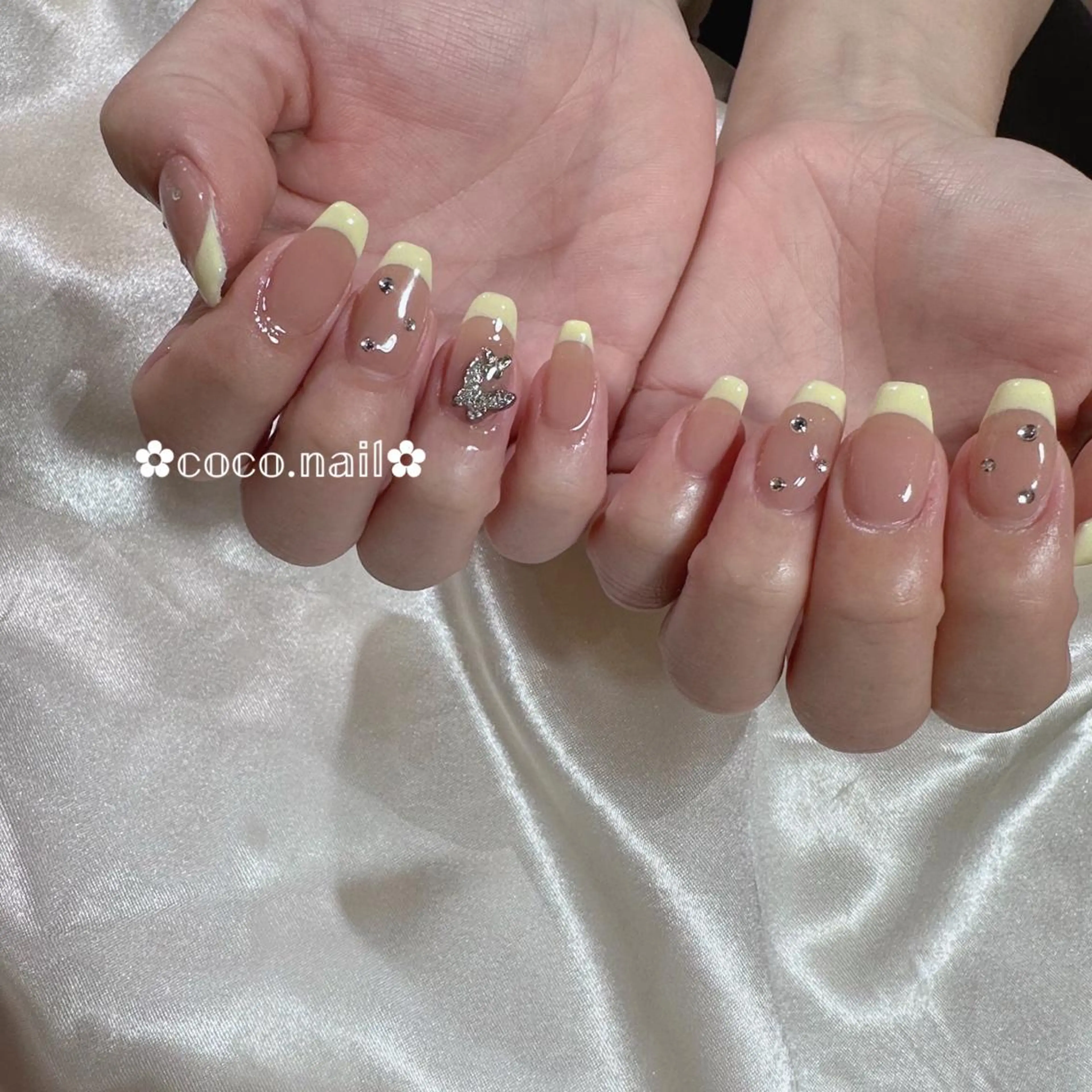 ネイル ハンドネイル lili.nail y2k/長さ出しのネイルデザイン
