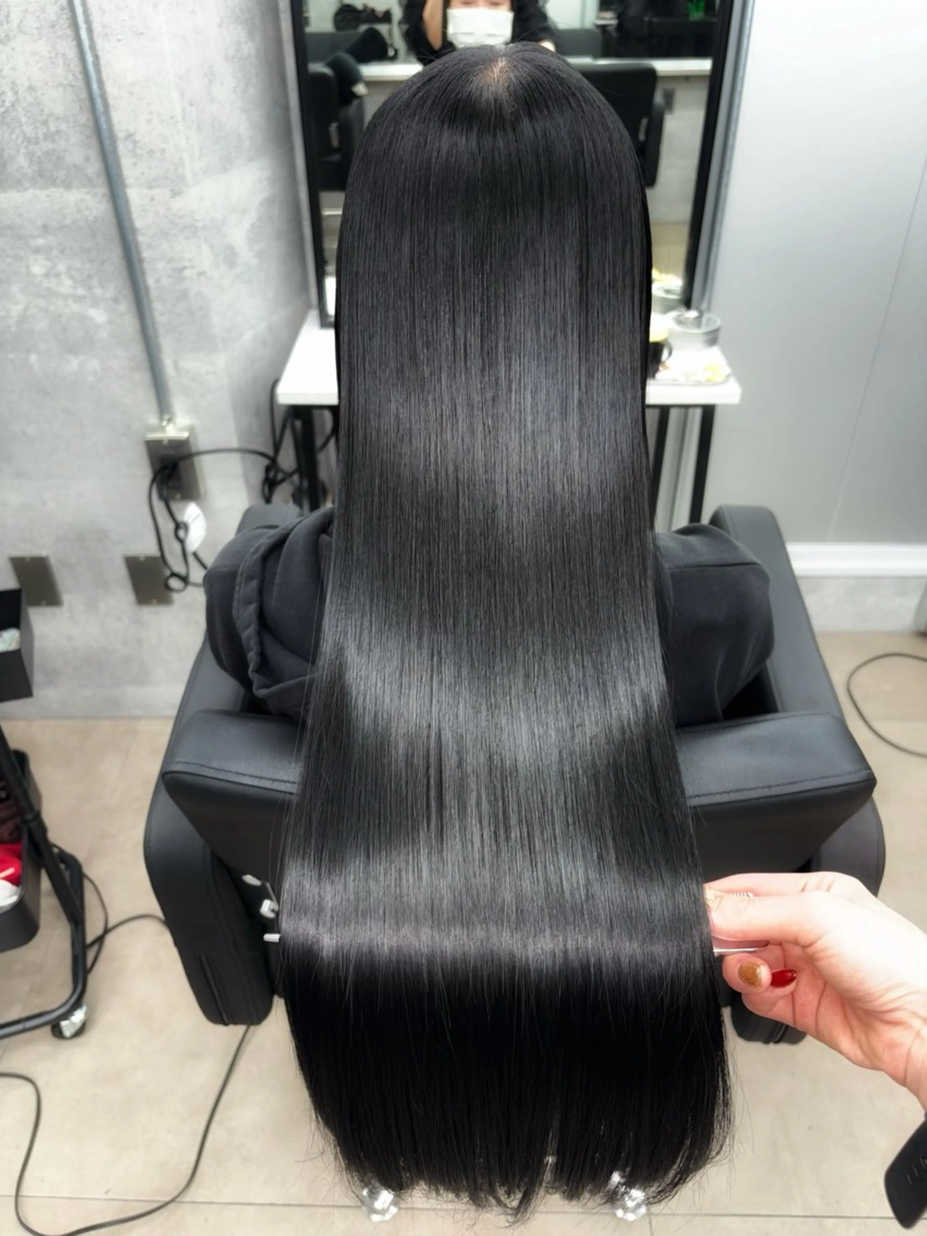 【フルコース🎊】カット＋縮毛矯正＋艶カラー＋選べるトリートメントの写真