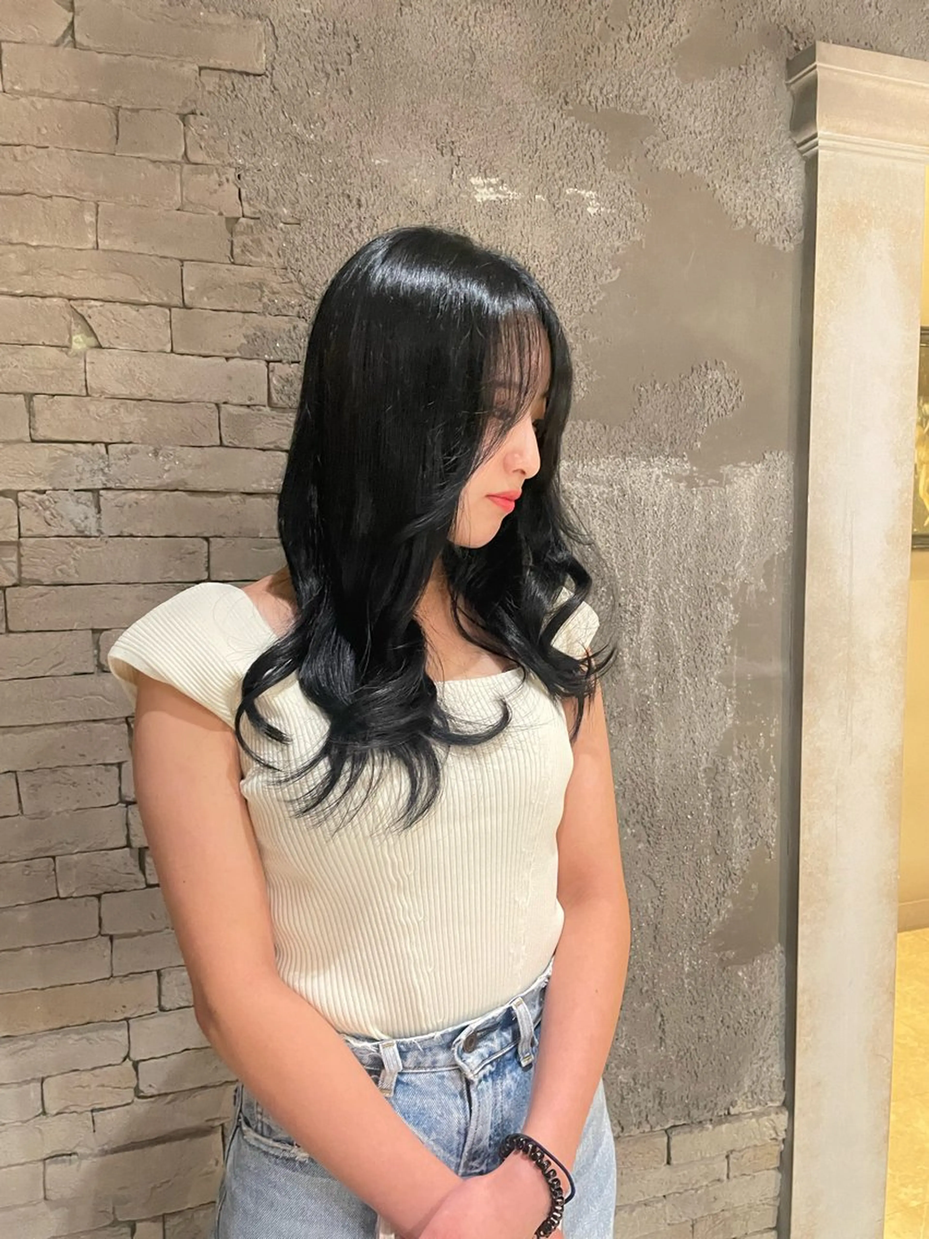 ロング トリートメント 長谷 若奈のヘアスタイル