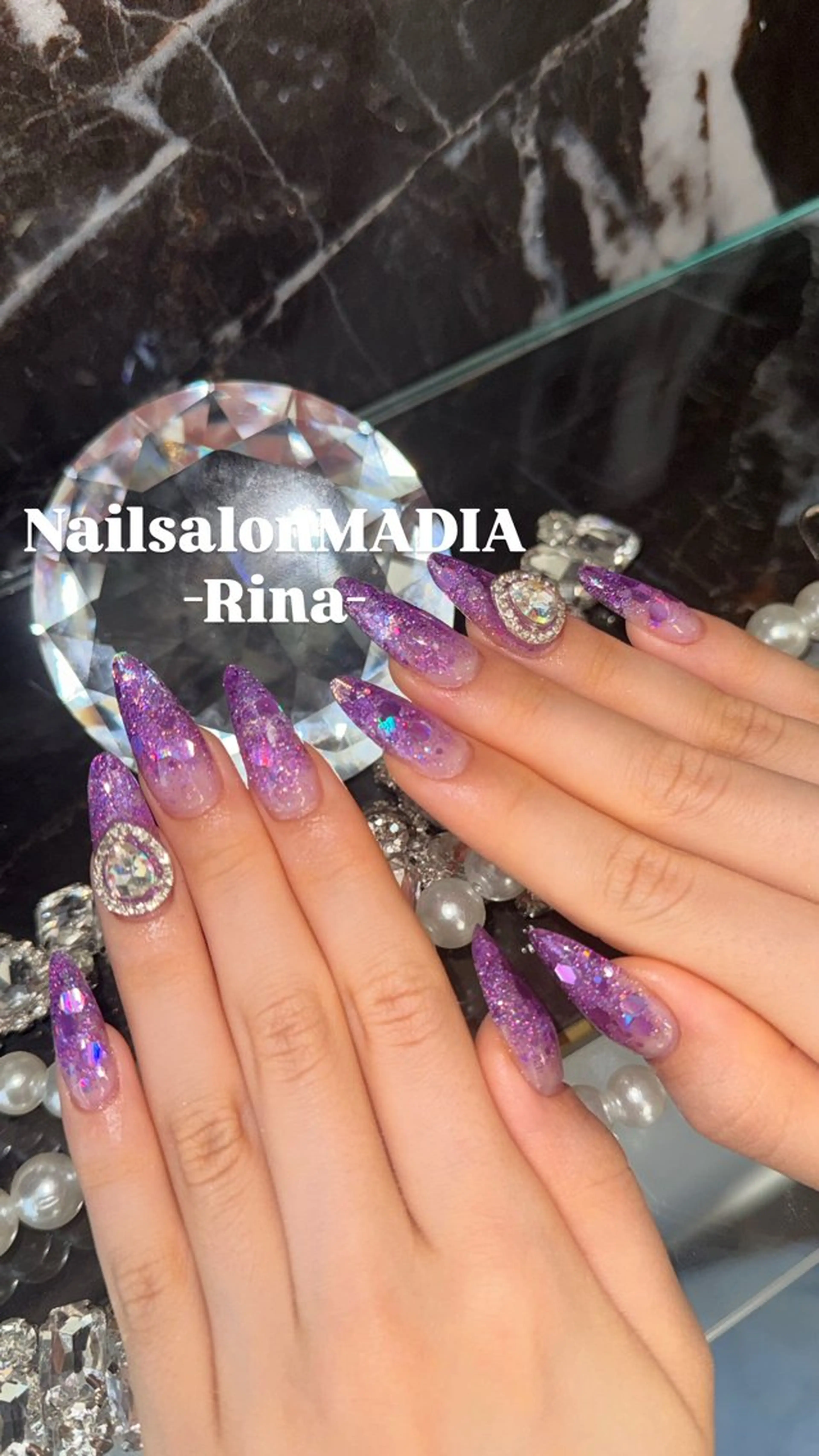 ネイル ハンドネイル MADIA ___rinaのネイルデザイン