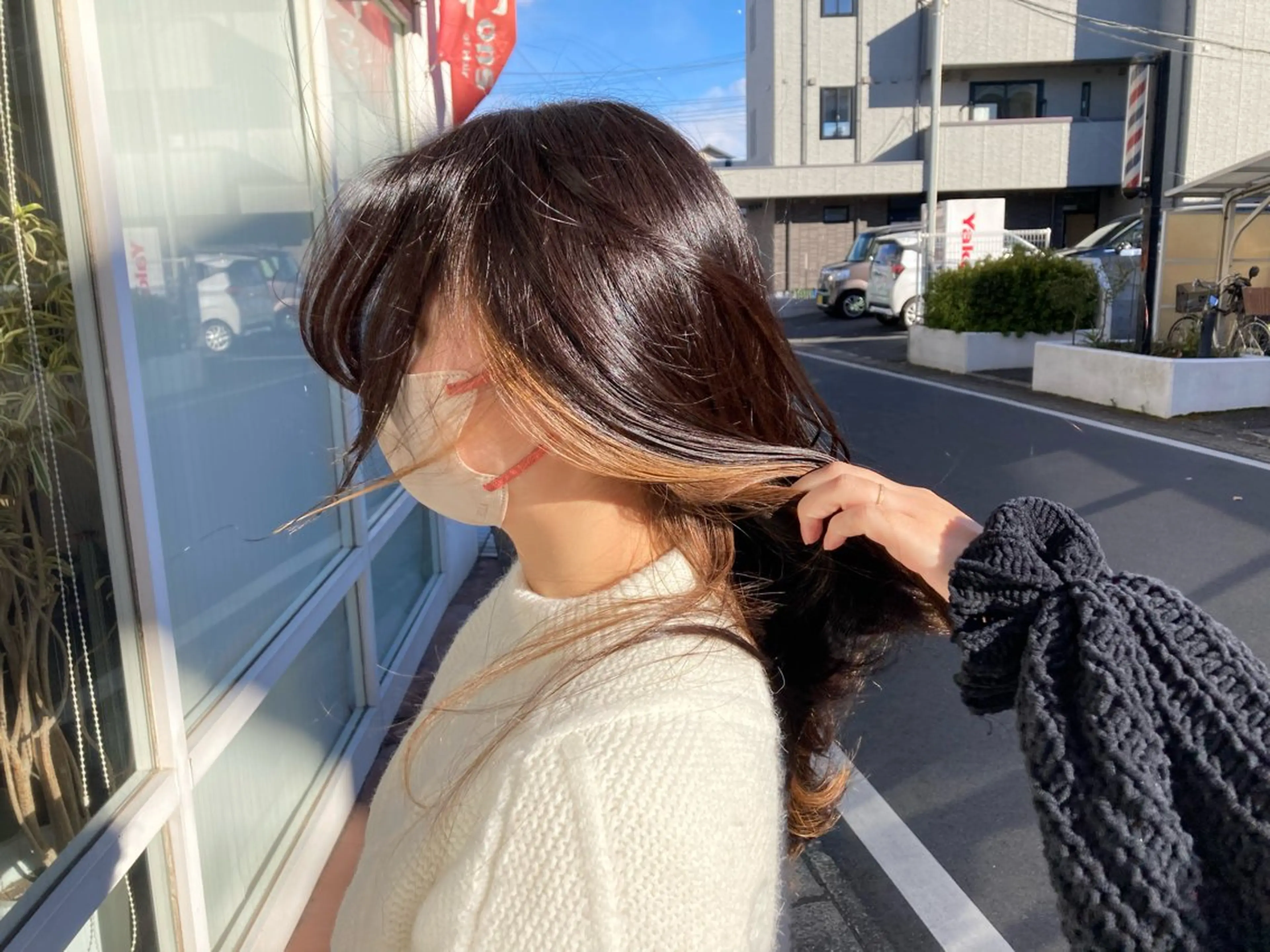 カラー ギャルソン オブヘアーのヘアスタイル