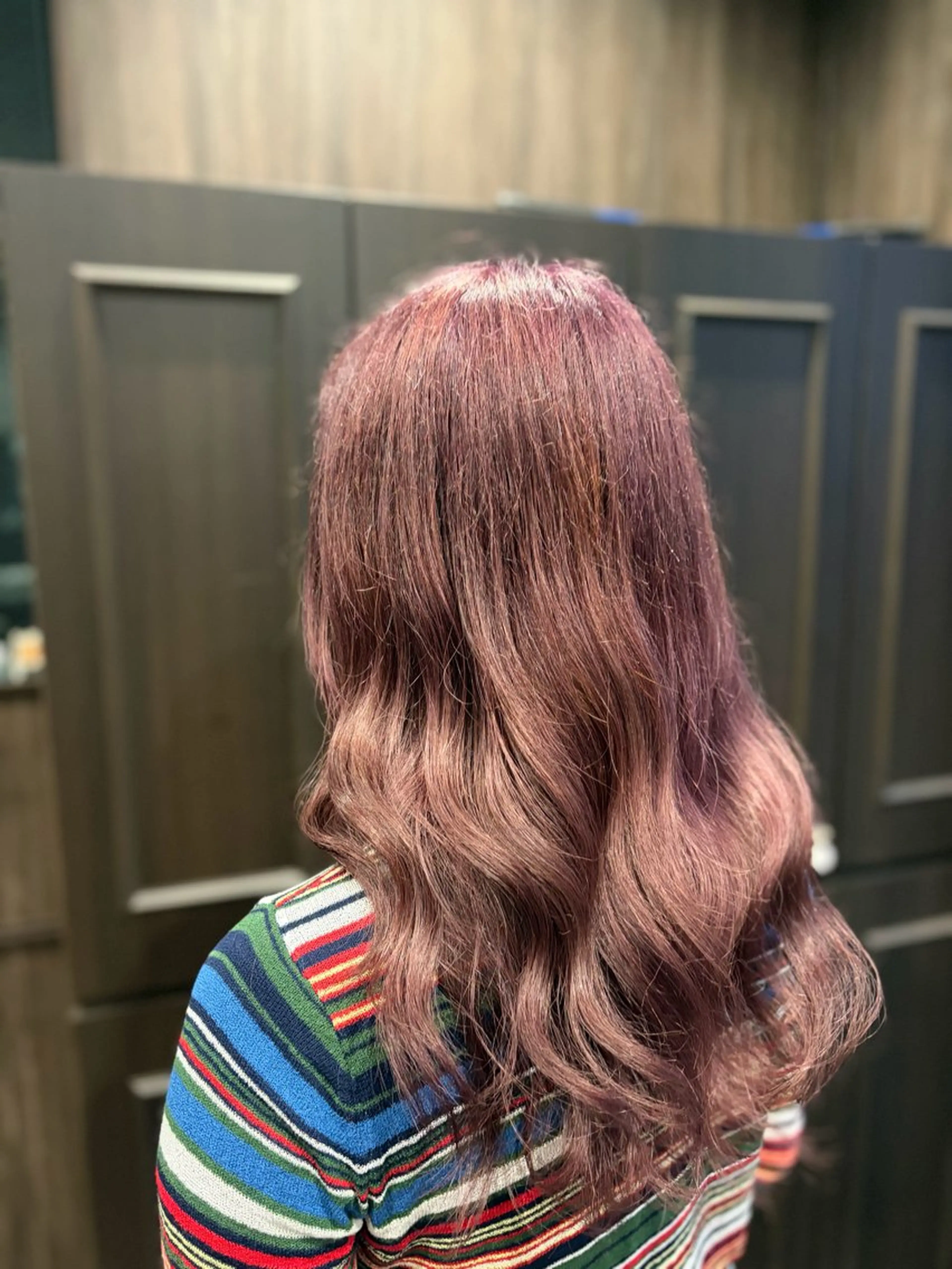 カラー 嶋田 奈央🐈のヘアスタイル